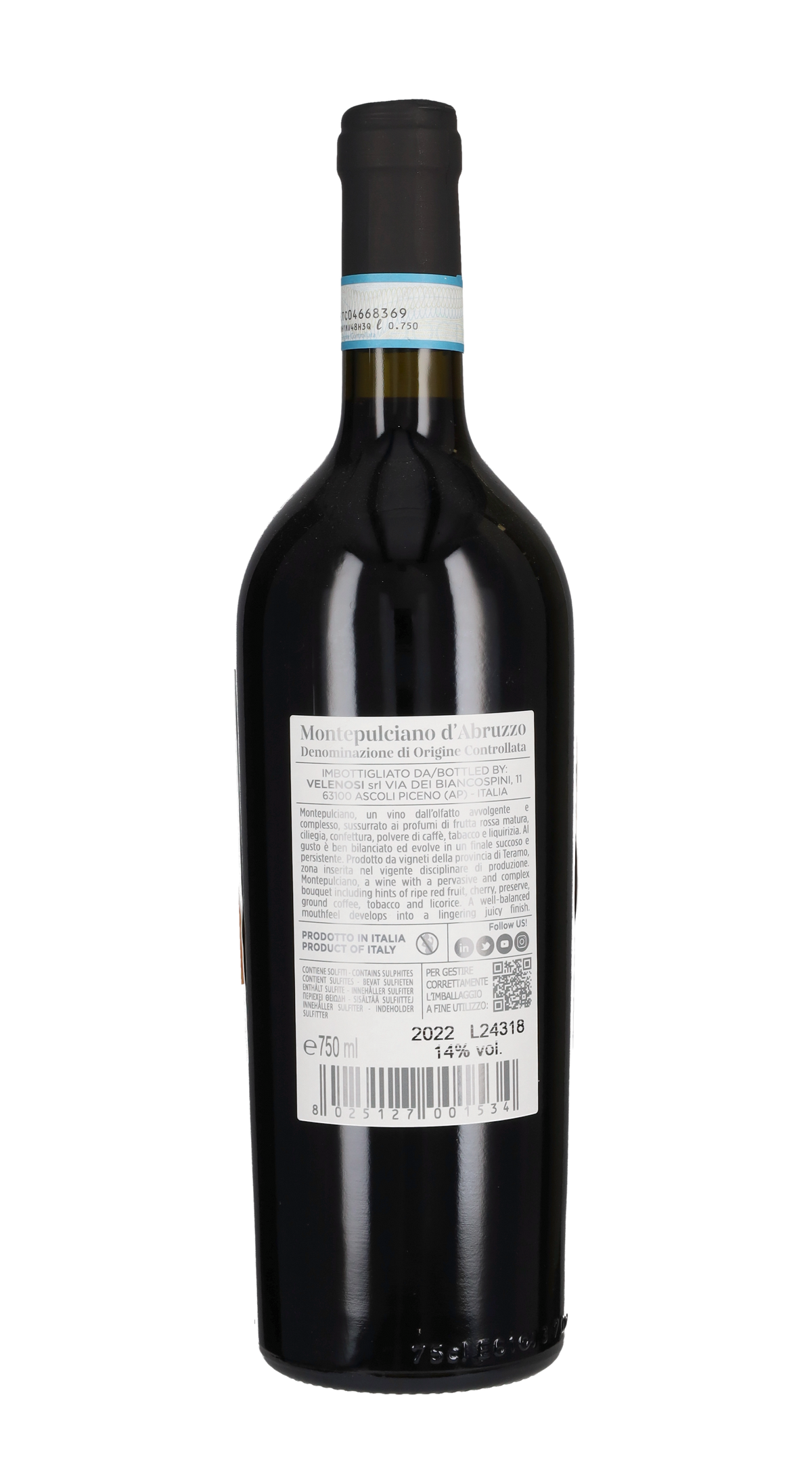 Montepulciano d'Abruzzo 'Prope' Velenosi 2024