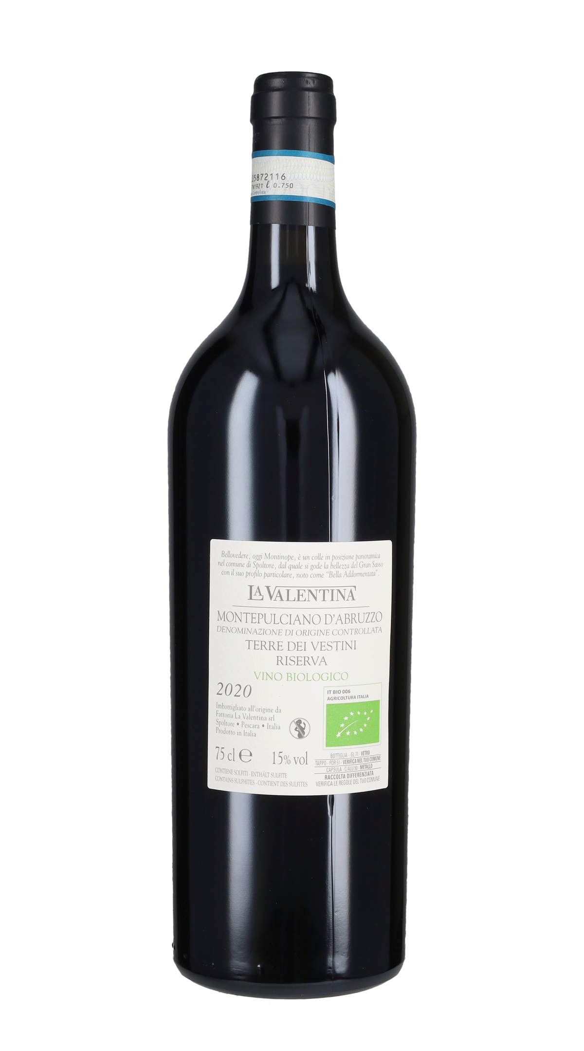 Montepulciano d'Abruzzo Riserva 'Bellovedere' La Valentina 2020