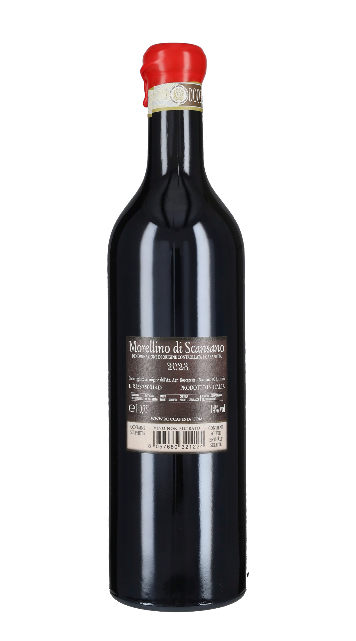 Morellino di Scansano 'Ribeo' Roccapesta 2023