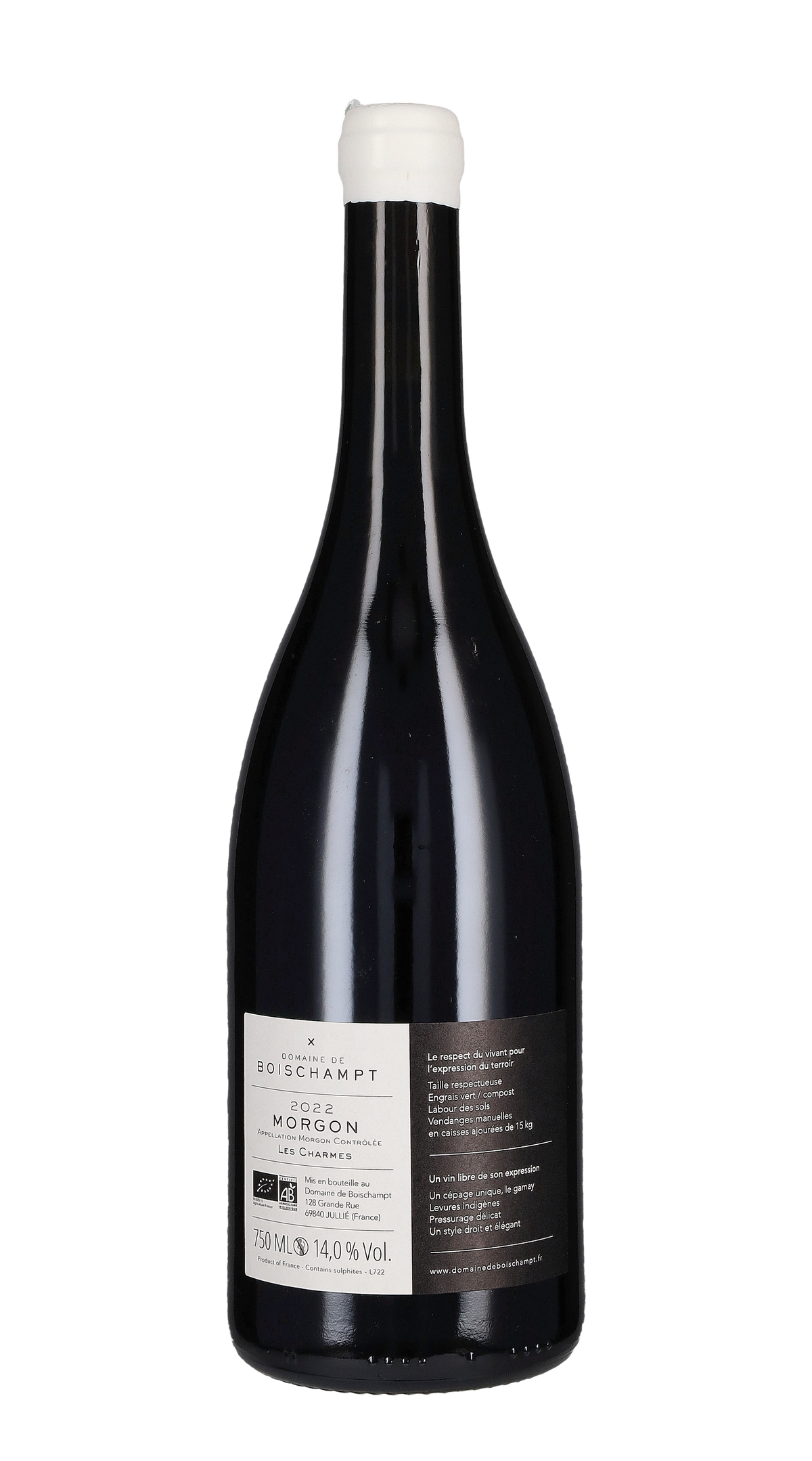 Morgon 'Les Charmes' Domaine de Boischampt 2022