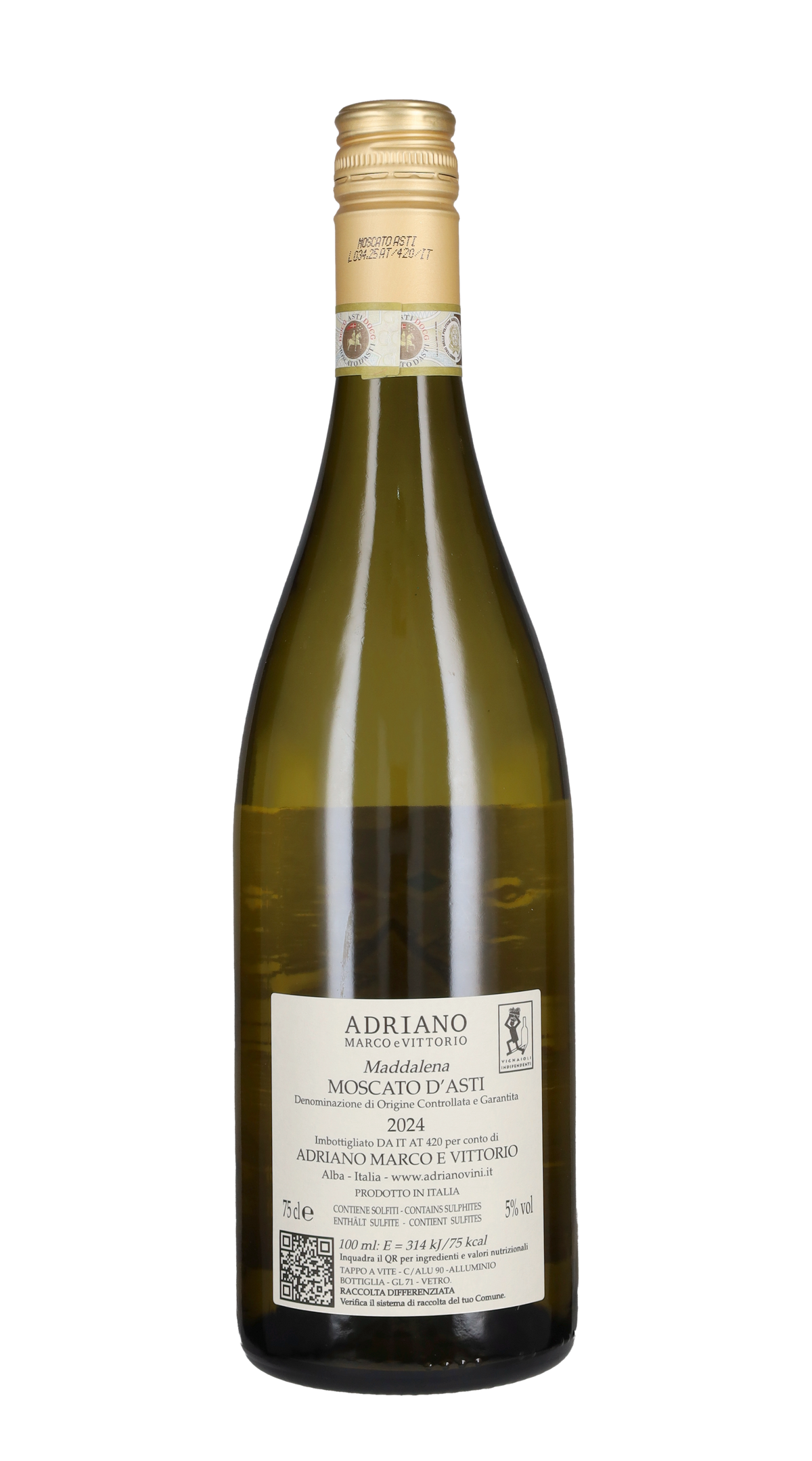 Moscato d'Asti 'Maddalena' Adriano Marco e Vittorio 2024
