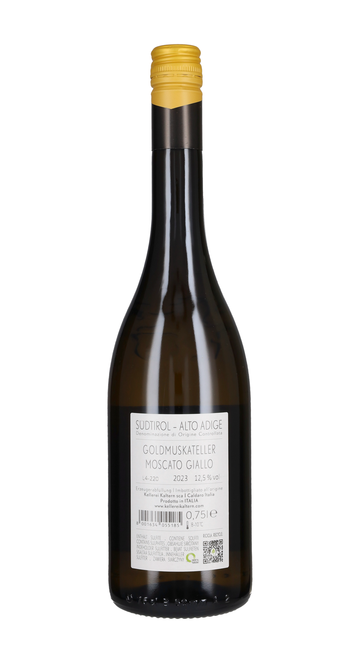 Moscato Giallo Cantina di Caldaro Kaltern 2023