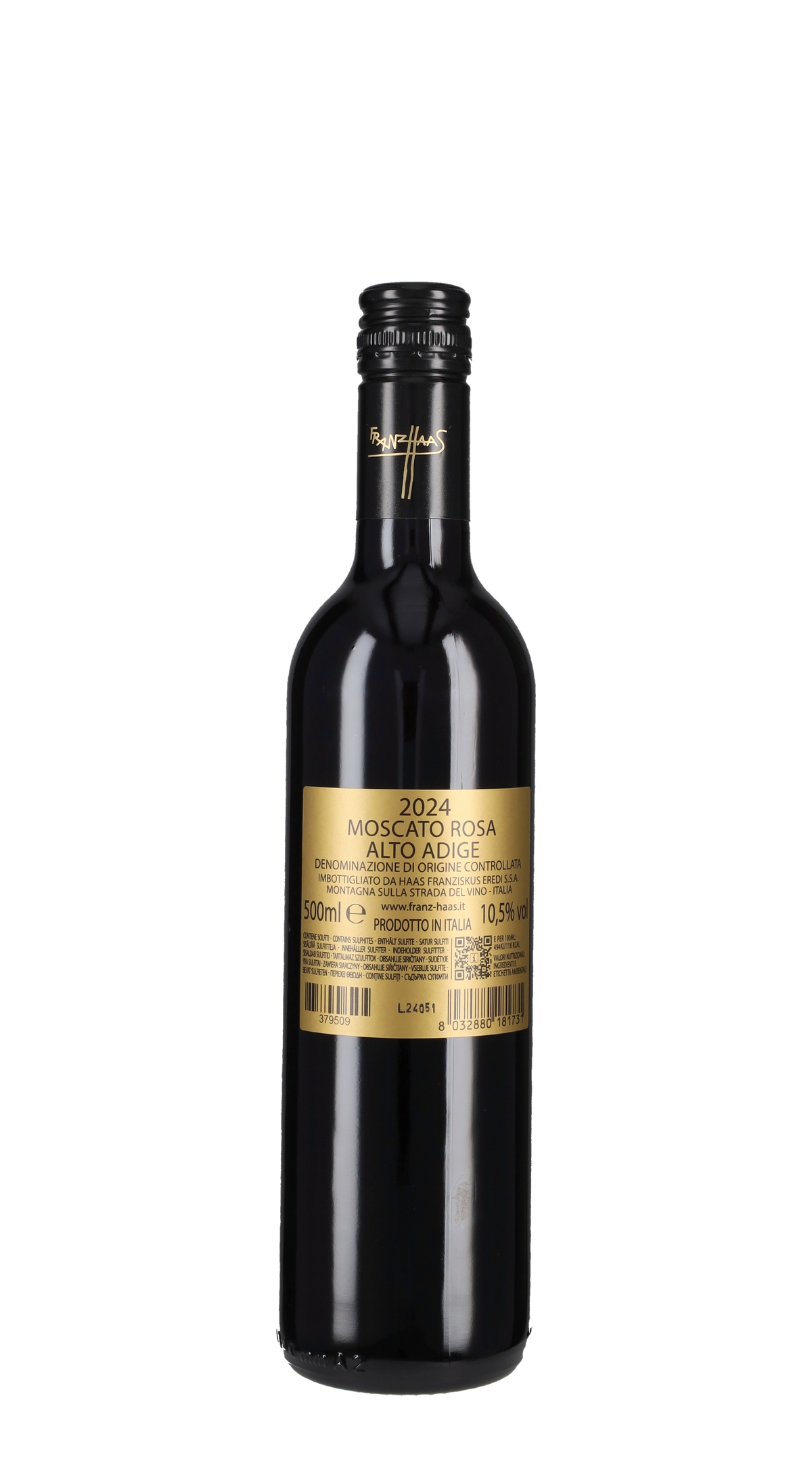 Moscato Rosa Franz Haas 2024 - 50cl