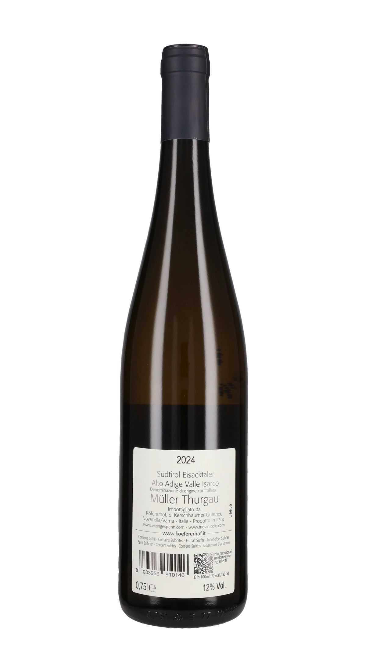 Muller Thurgau Kofererhof 2024