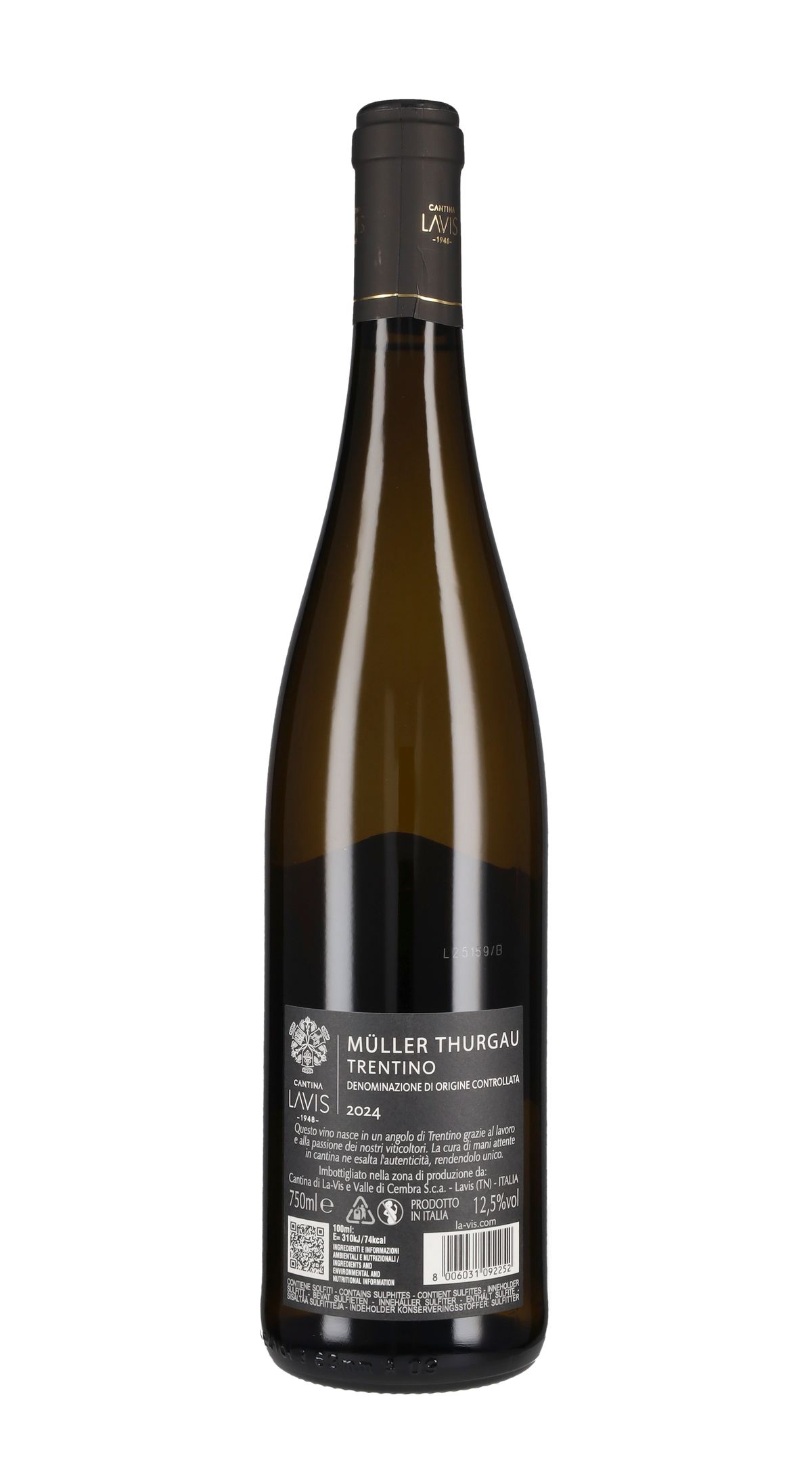 Muller Thurgau La Vis 2025