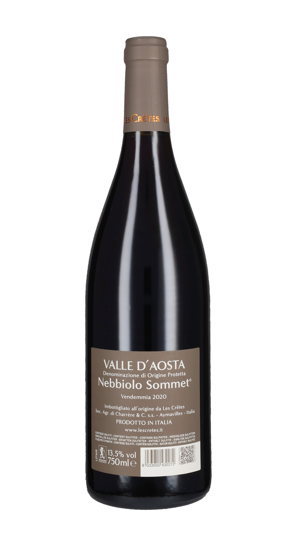 Nebbiolo 'Sommet' Les Cretes 2020