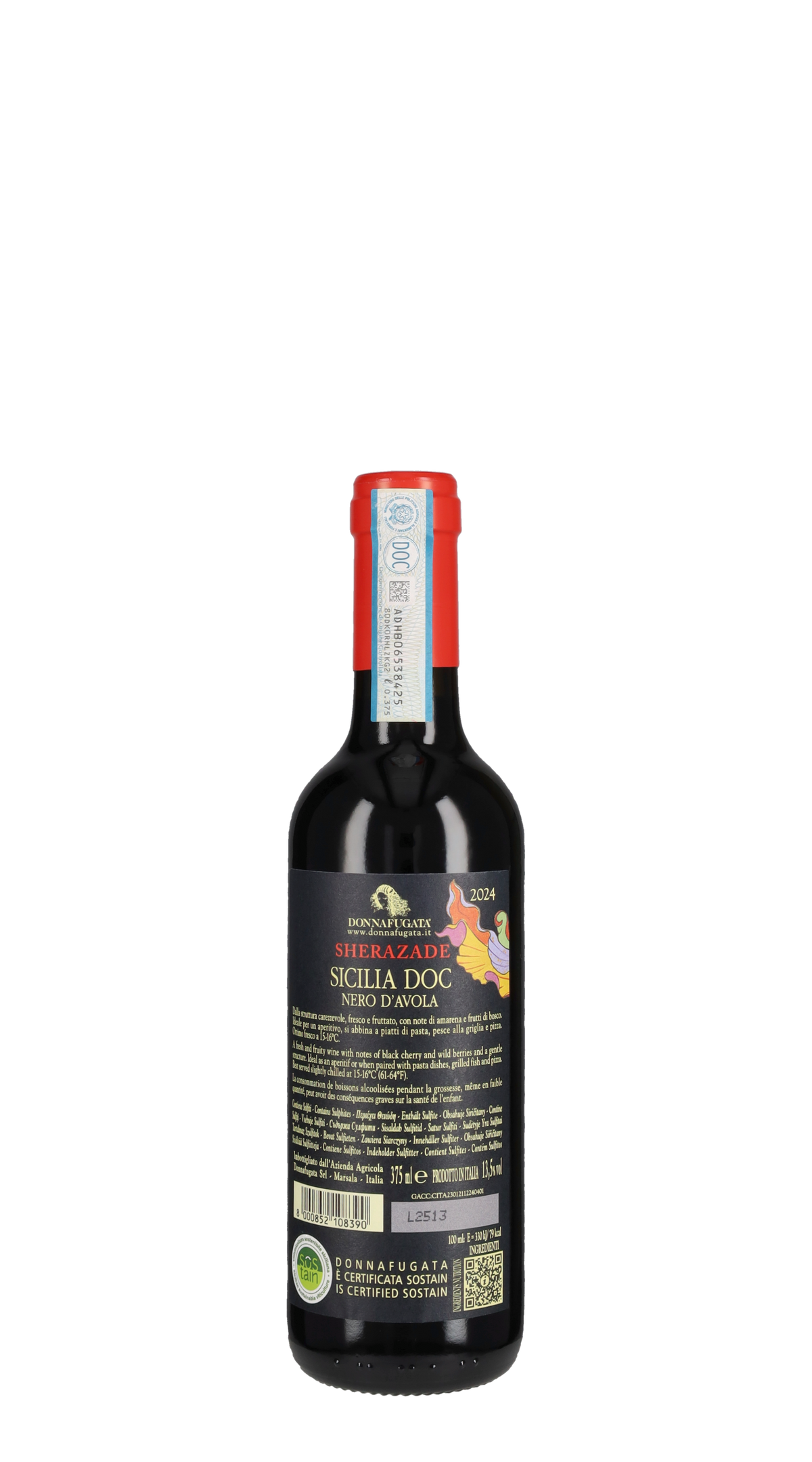 Nero d'Avola 'Sherazade' Donnafugata 2024 - 37.5cl