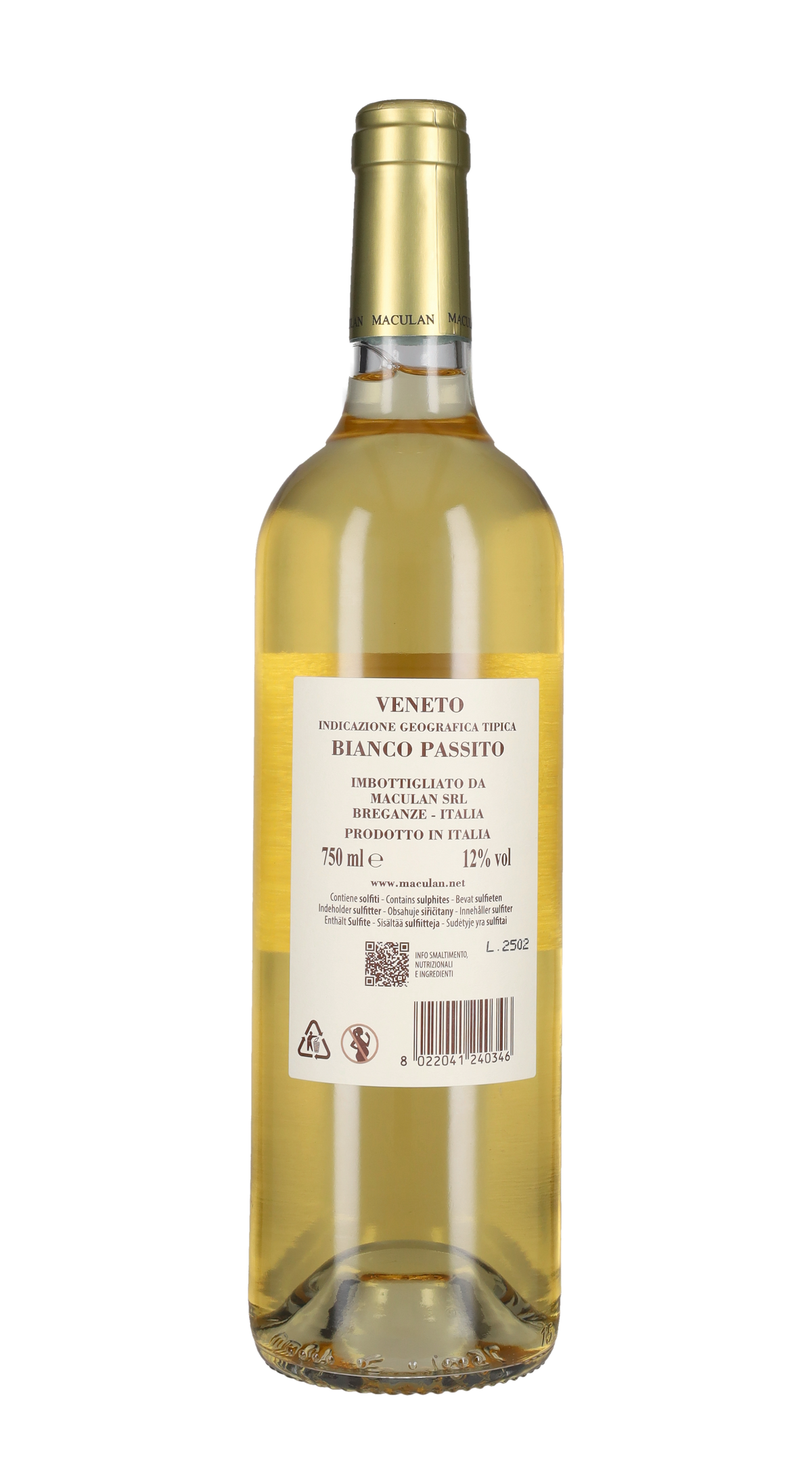 Passito 'Dindarello' Maculan 2025 - 75cl