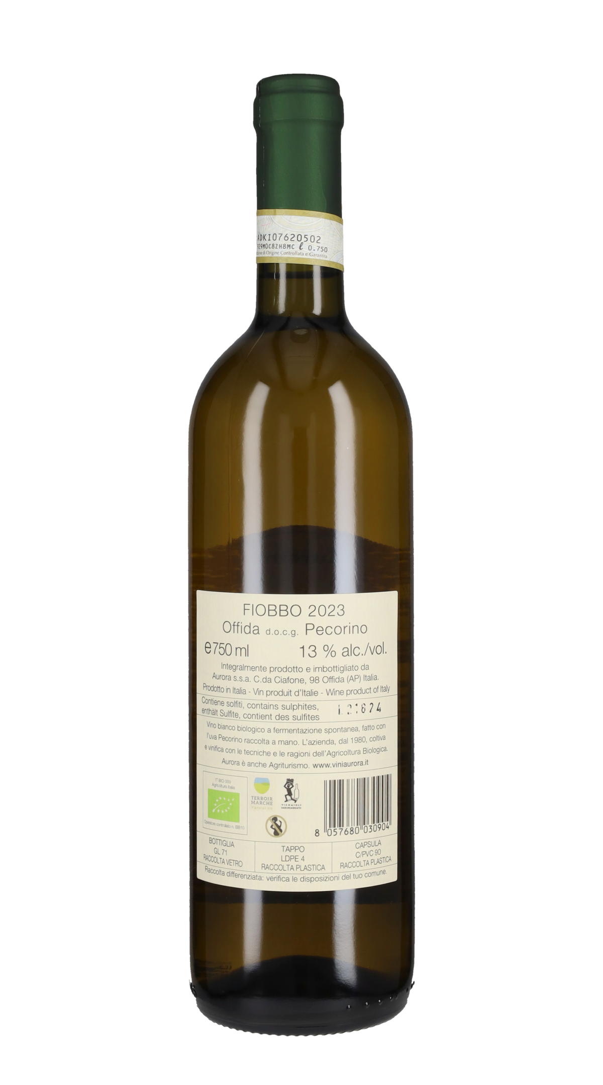 Pecorino 'Fiobbo' Aurora 2023