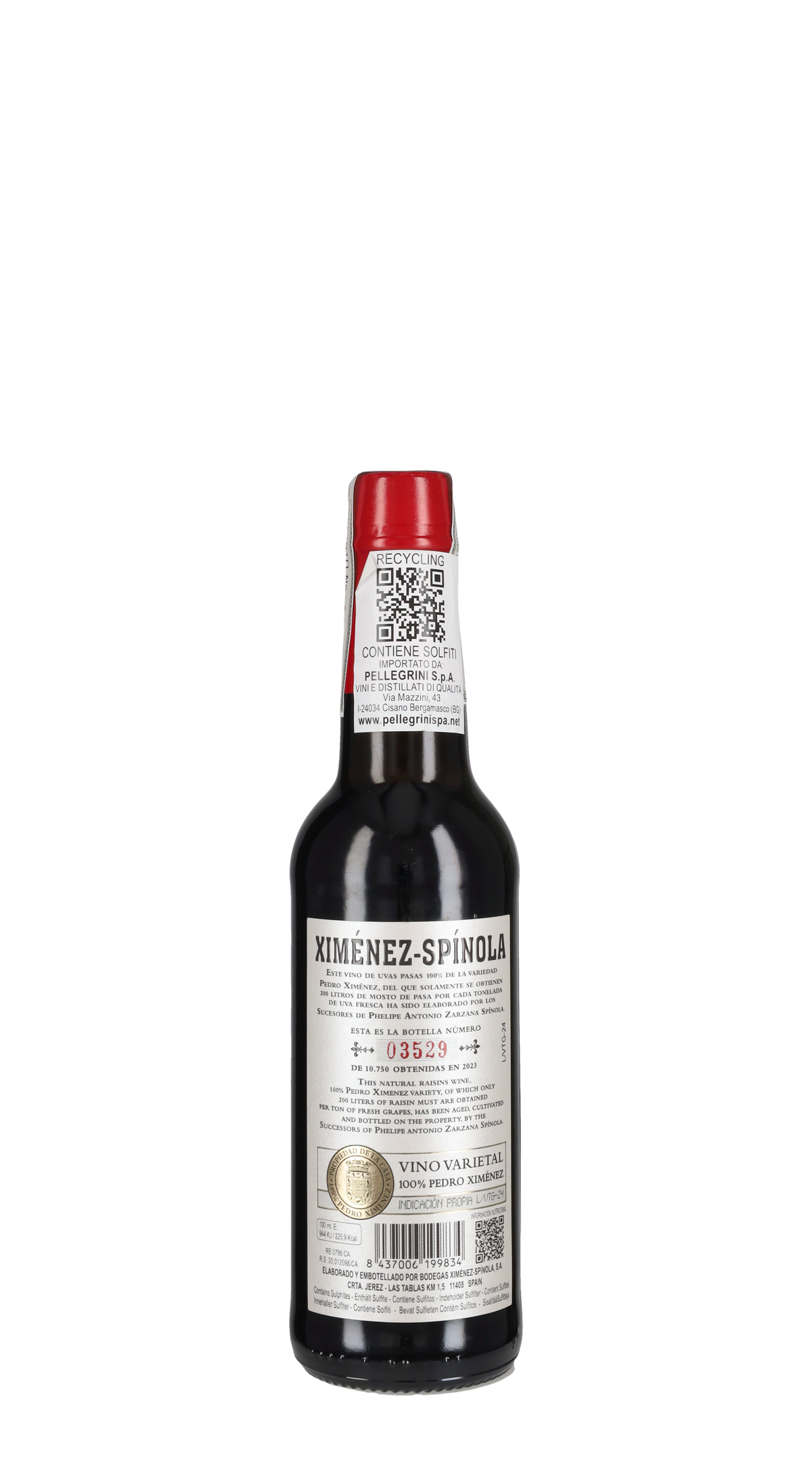 Pedro Ximenez Passito Vintage Spinola 2023 - 37.5cl