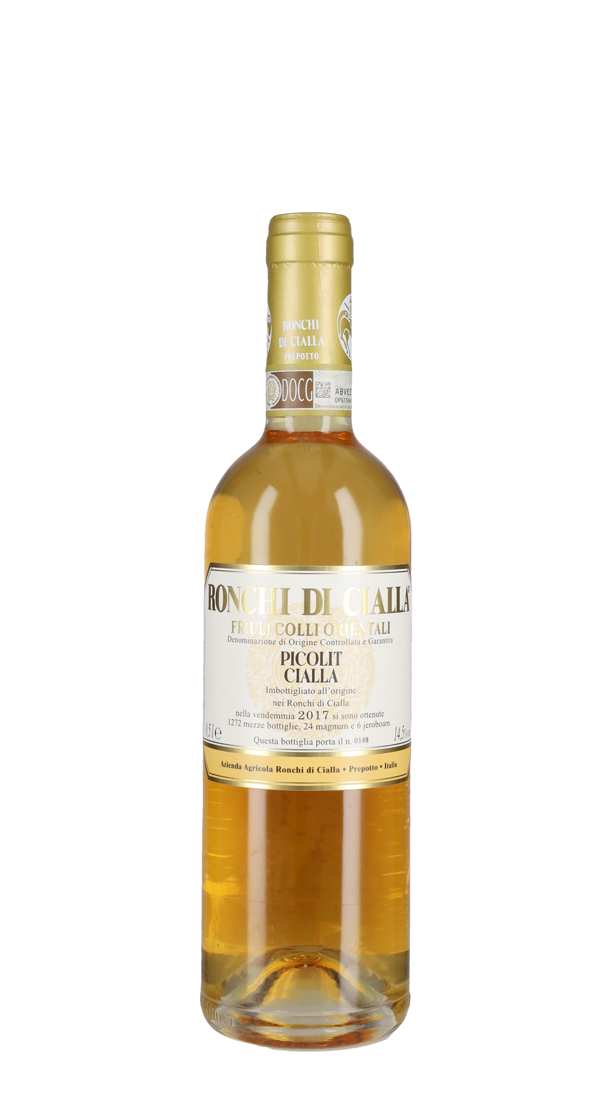 Picolit di Cialla Ronchi di Cialla 2017 - 50cl