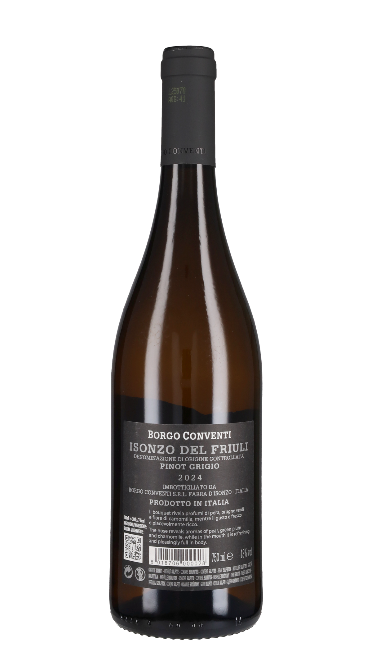 Pinot Grigio Borgo Conventi 2025