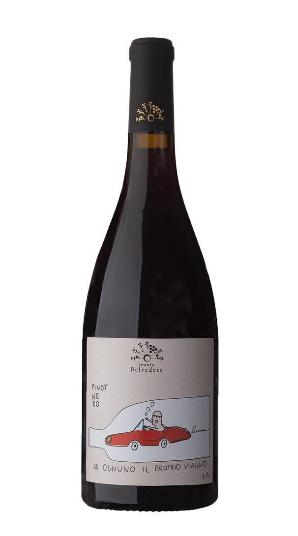 Pinot Nero 'Ad ognuno il proprio viaggio' Tenuta Belvedere 2014
