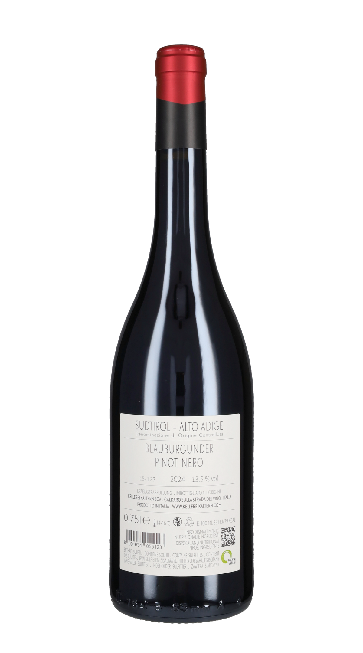 Pinot Nero Cantina di Caldaro Kaltern 2024