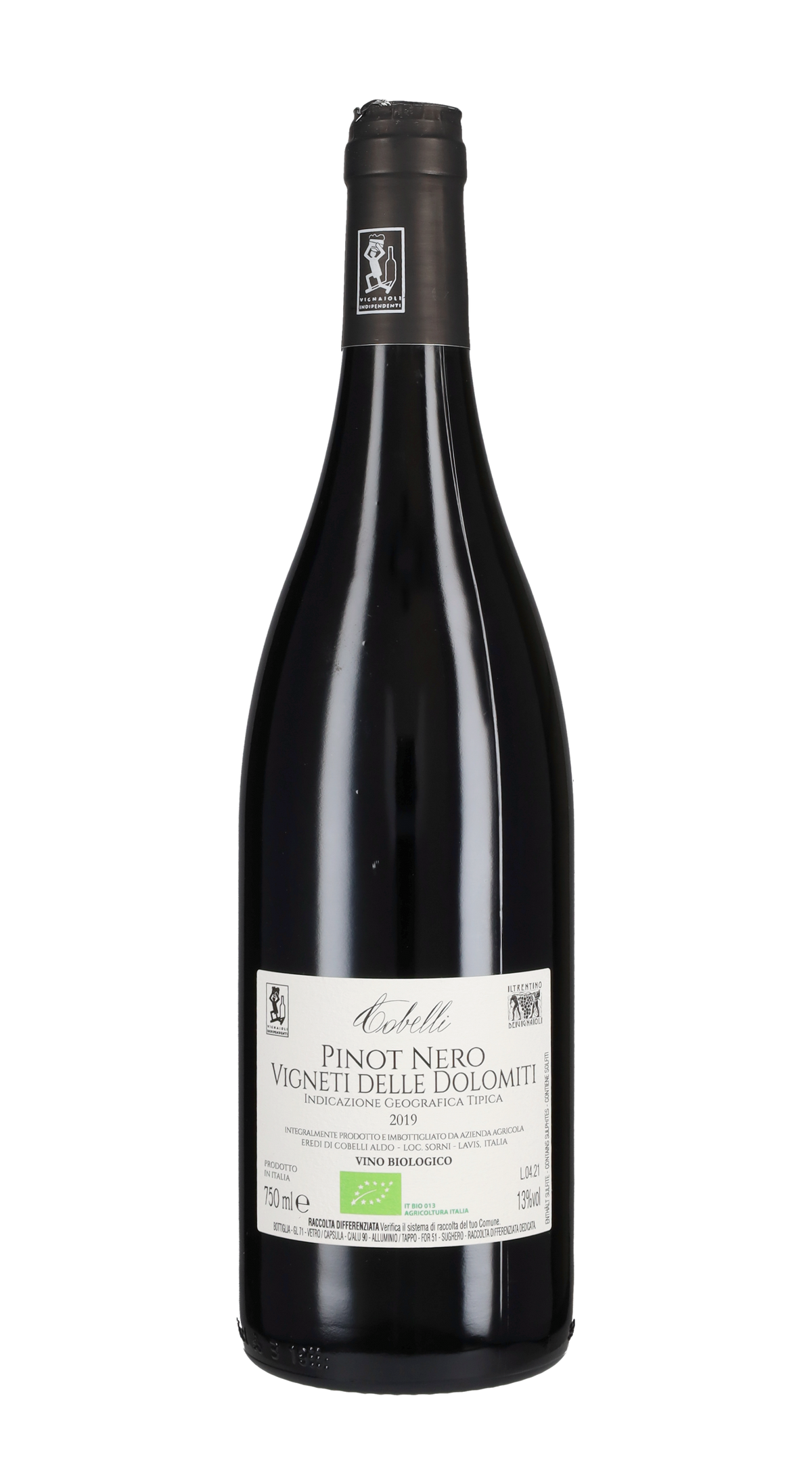 Pinot Nero 'Ert' Eredi di Cobelli Aldo 2019