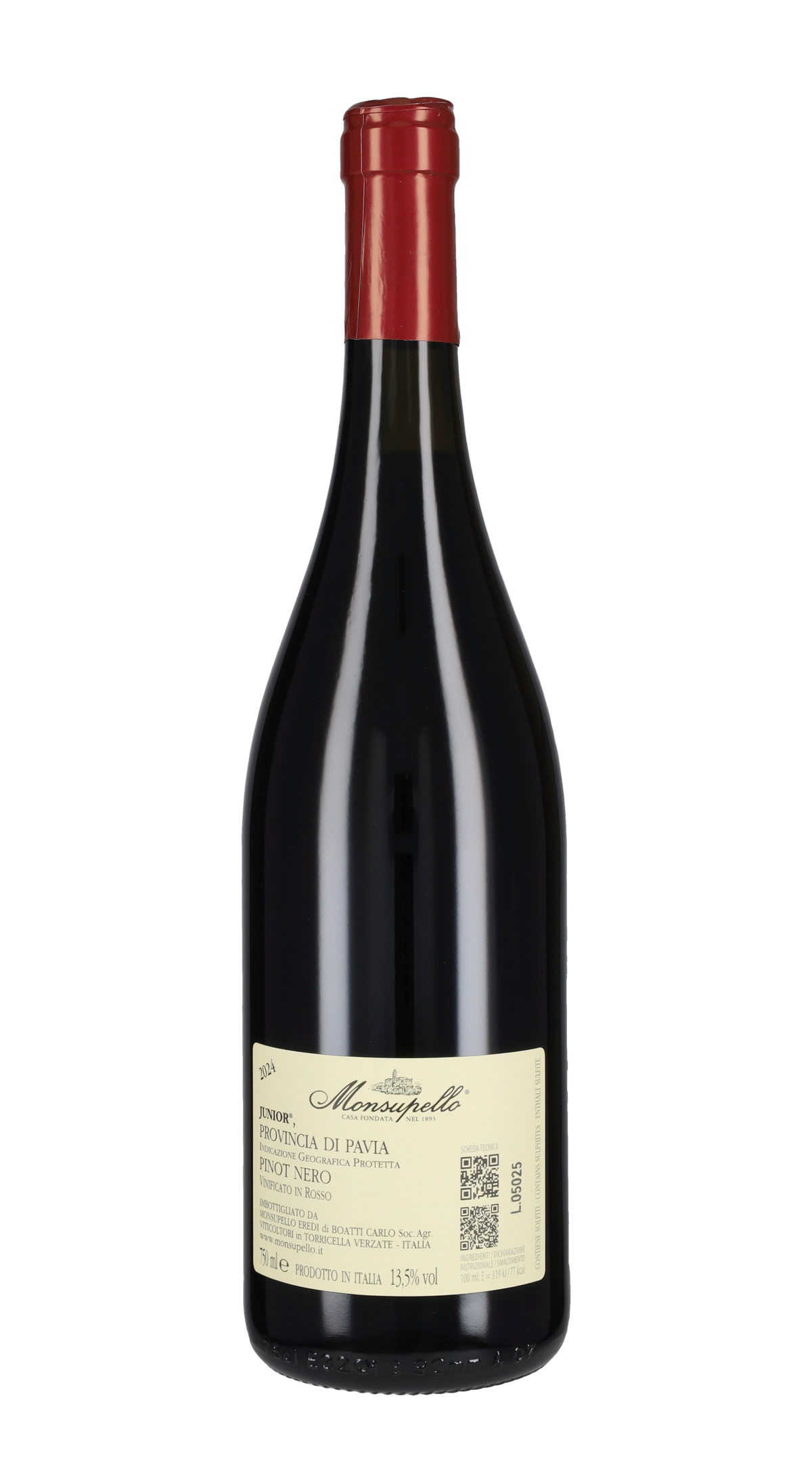 Pinot Nero 'Junior' Monsupello 2024