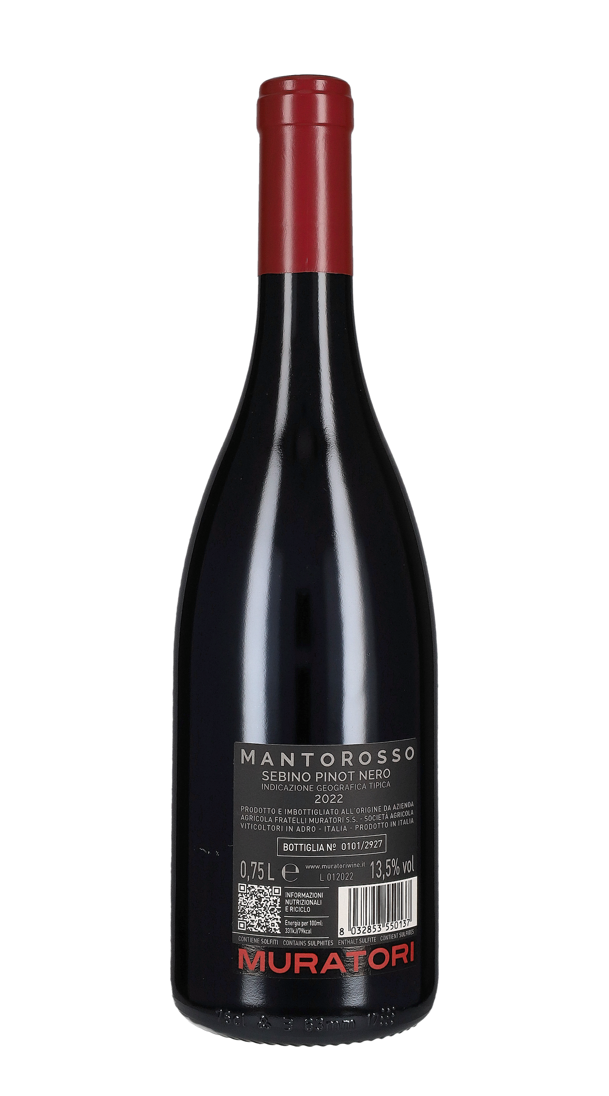 Pinot Nero 'Mantorosso' Muratori 2022