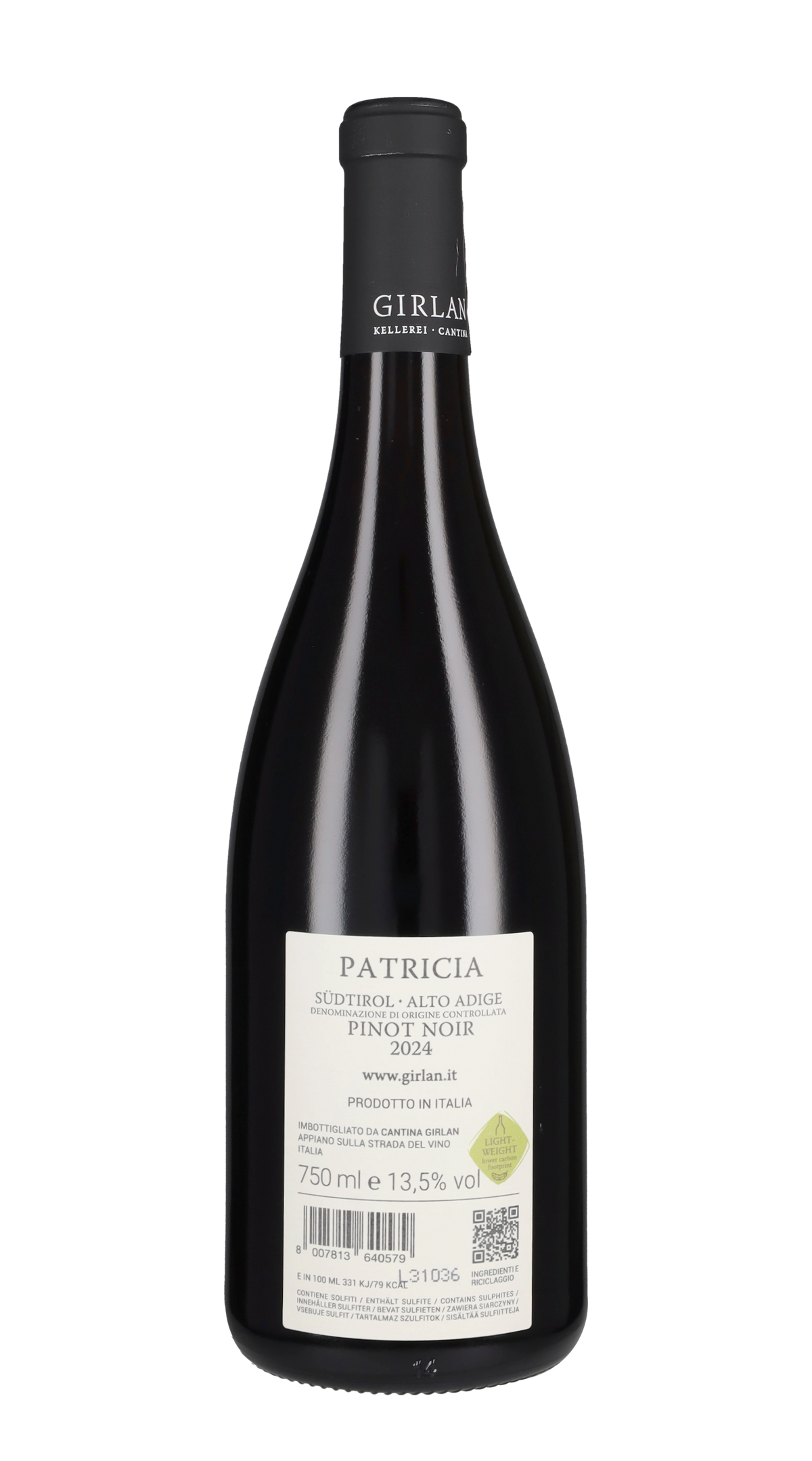 Pinot Nero 'Patricia' Girlan 2024