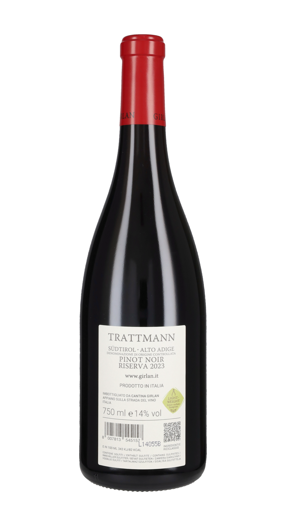Pinot Nero Riserva 'Trattmann' Girlan 2023