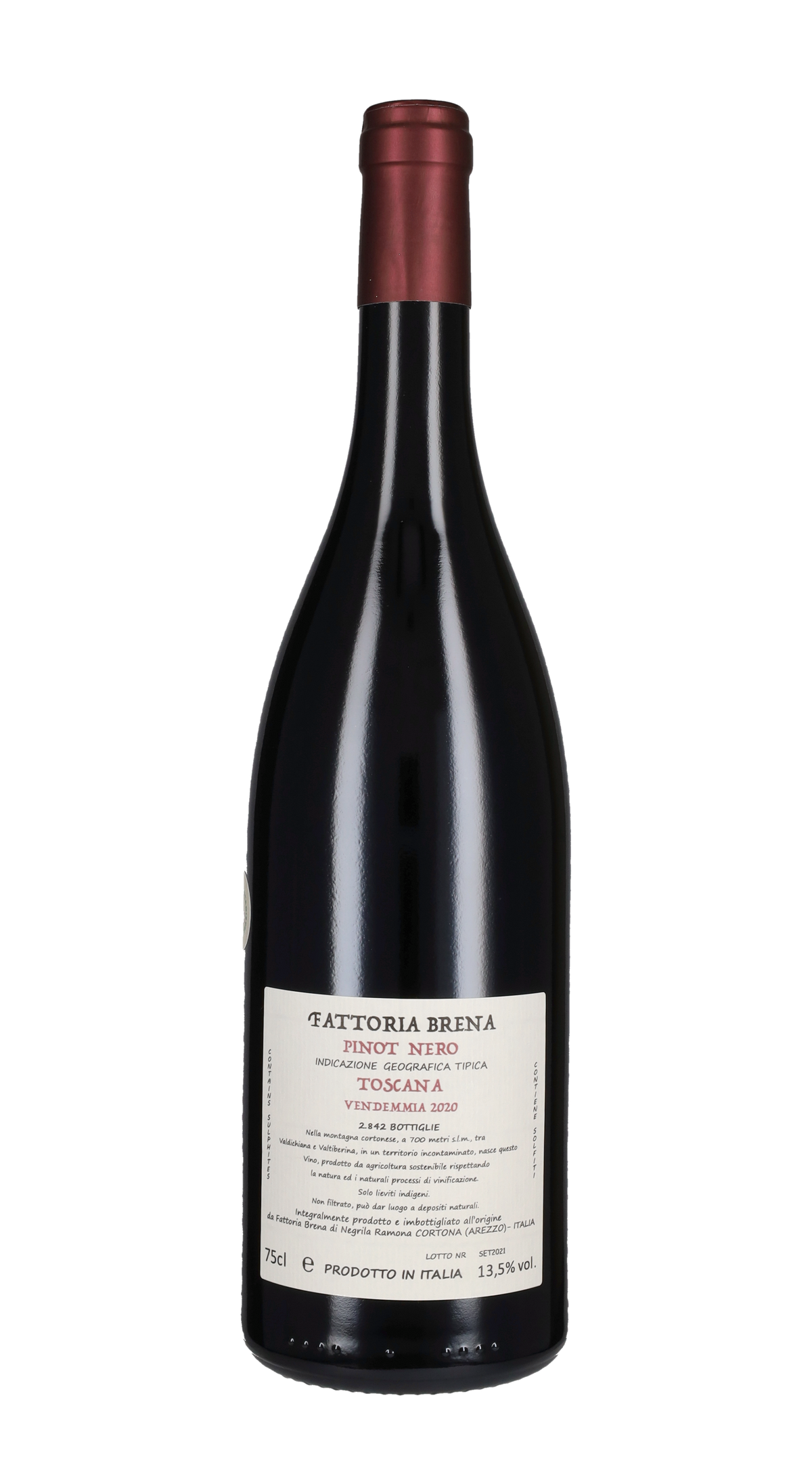 Pinot Nero 'Sopra' Fattoria Brena 2020