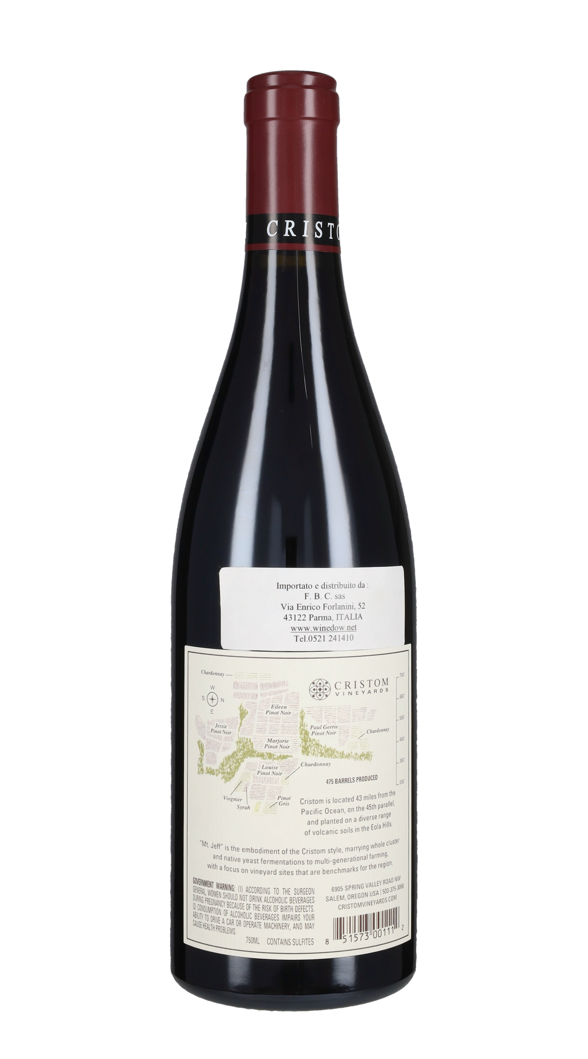 Pinot Noir 'Jefferson' Cristom 2022