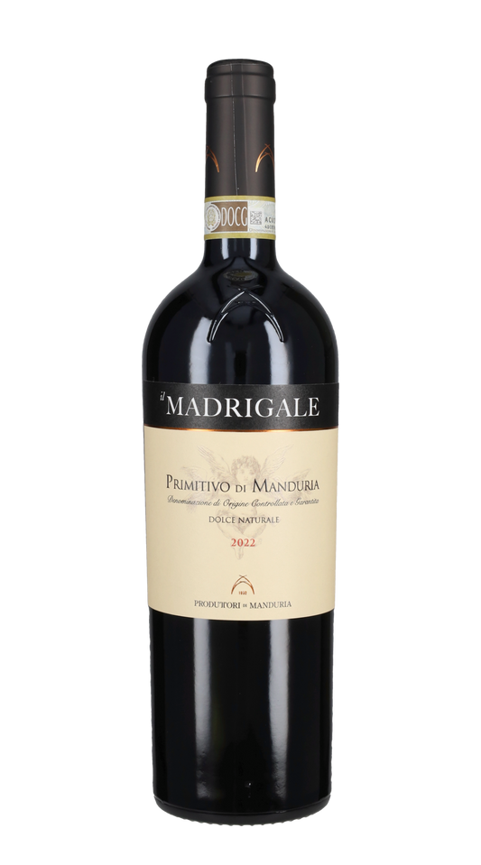 Primitivo di Manduria Dolce Naturale 'Madrigale' Produttori di Manduria 2022