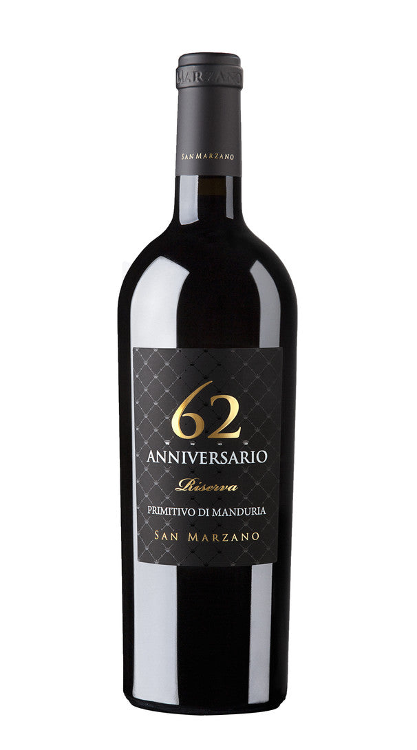Primitivo di Manduria Riserva 'Anniversario 62' San Marzano 2016