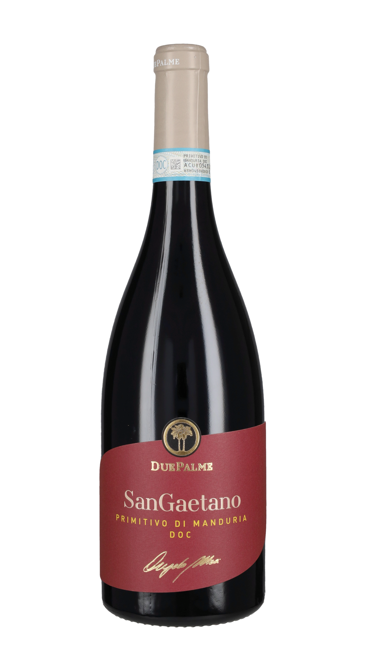 Primitivo di Manduria 'San Gaetano' Due Palme 2023