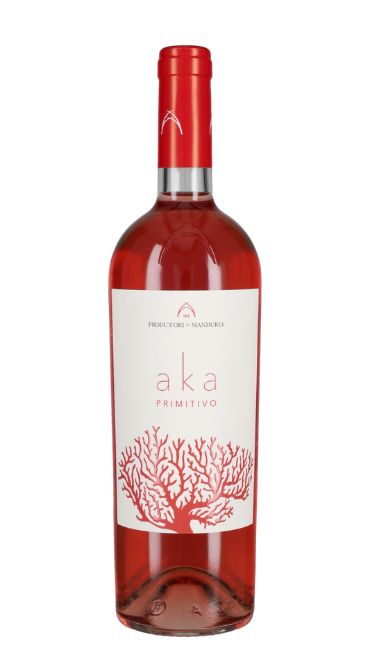 Primitivo Rosato 'Aka' Produttori di Manduria 2025