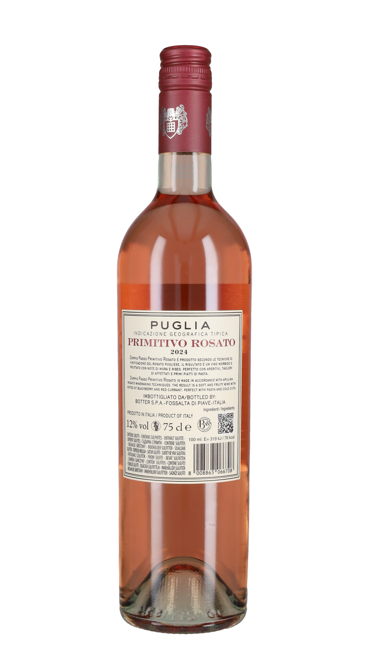 Primitivo Rosato Doppio Passo 2024