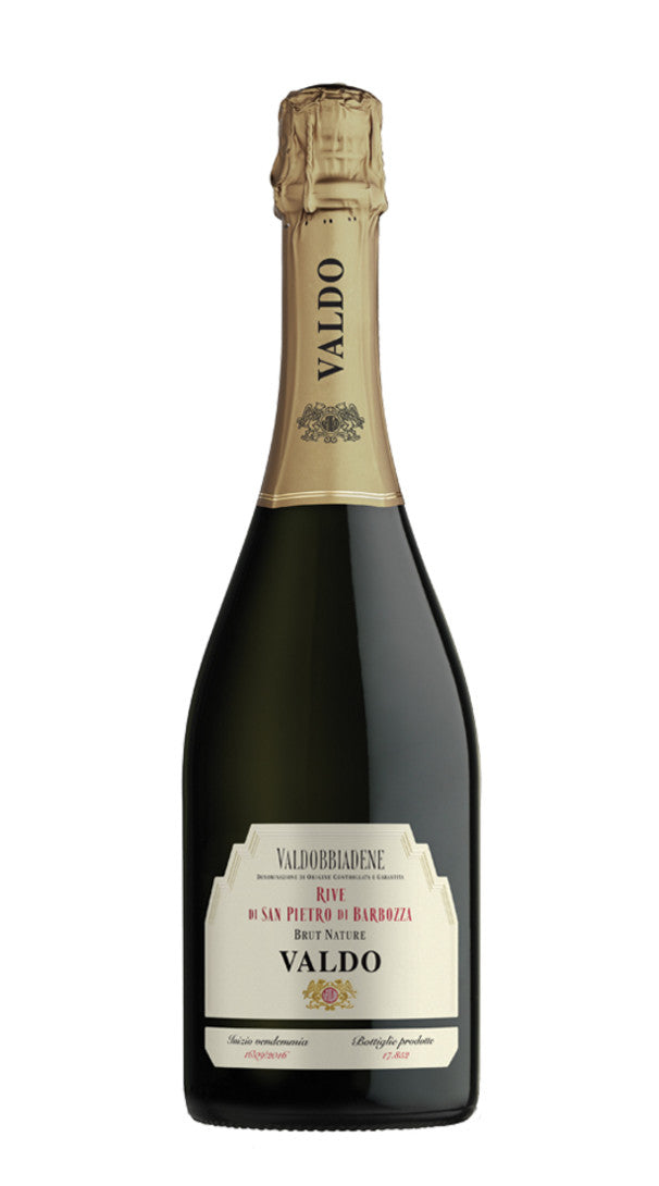 Prosecco di Valdobbiadene Brut Nature 'Rive di San Pietro in Barbozza' Valdo 2018