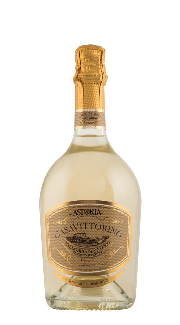 Prosecco di Valdobbiadene Brut 'Rive di Refrontolo - Casa Vittorino' Astoria 2018