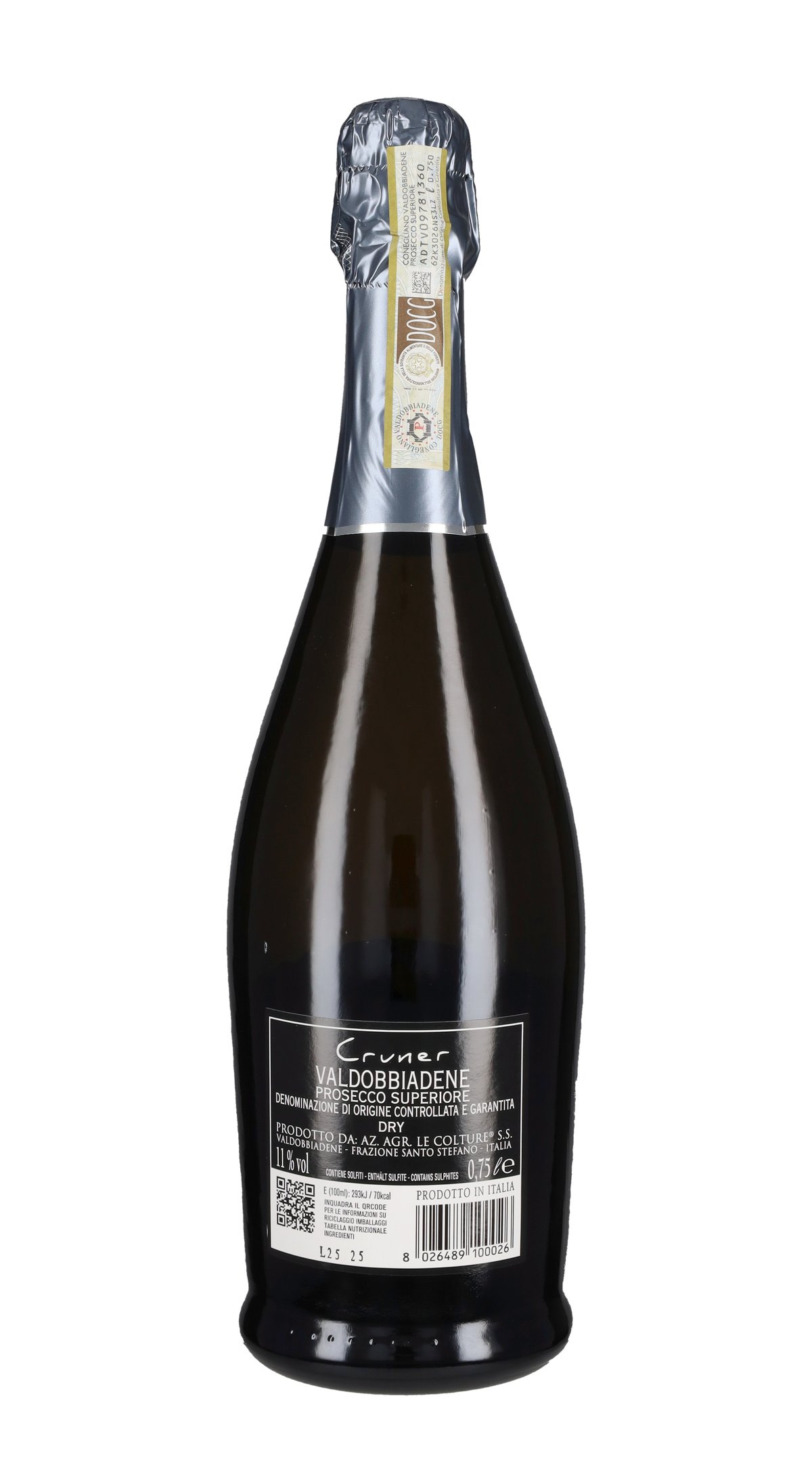 Prosecco di Valdobbiadene Dry 'Cruner' Le Colture