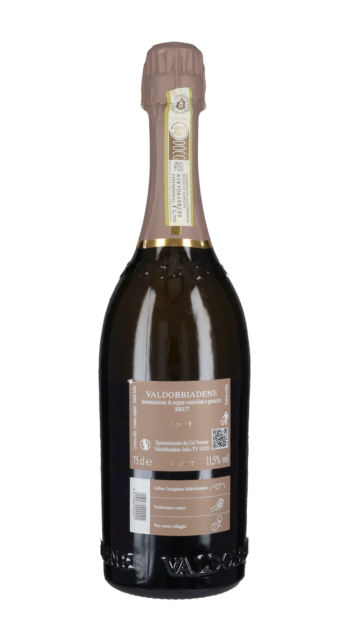 Prosecco di Valdobbiadene Superiore Brut Col Vetoraz 2021