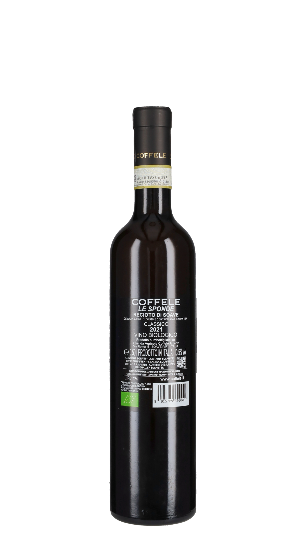 Recioto di Soave Classico 'Le Sponde' Coffele 2021 - 50cl