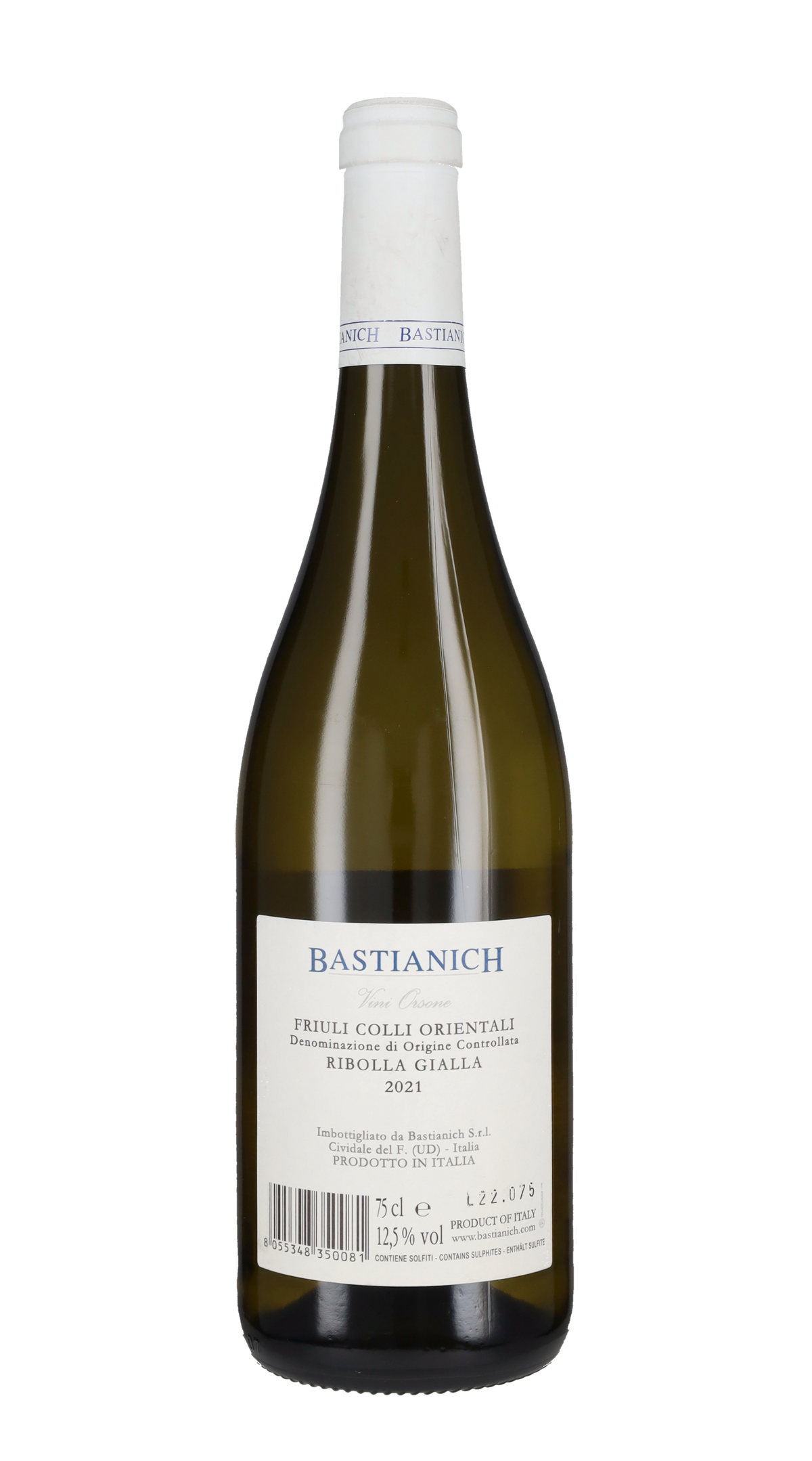 Ribolla Gialla Bastianich 2021