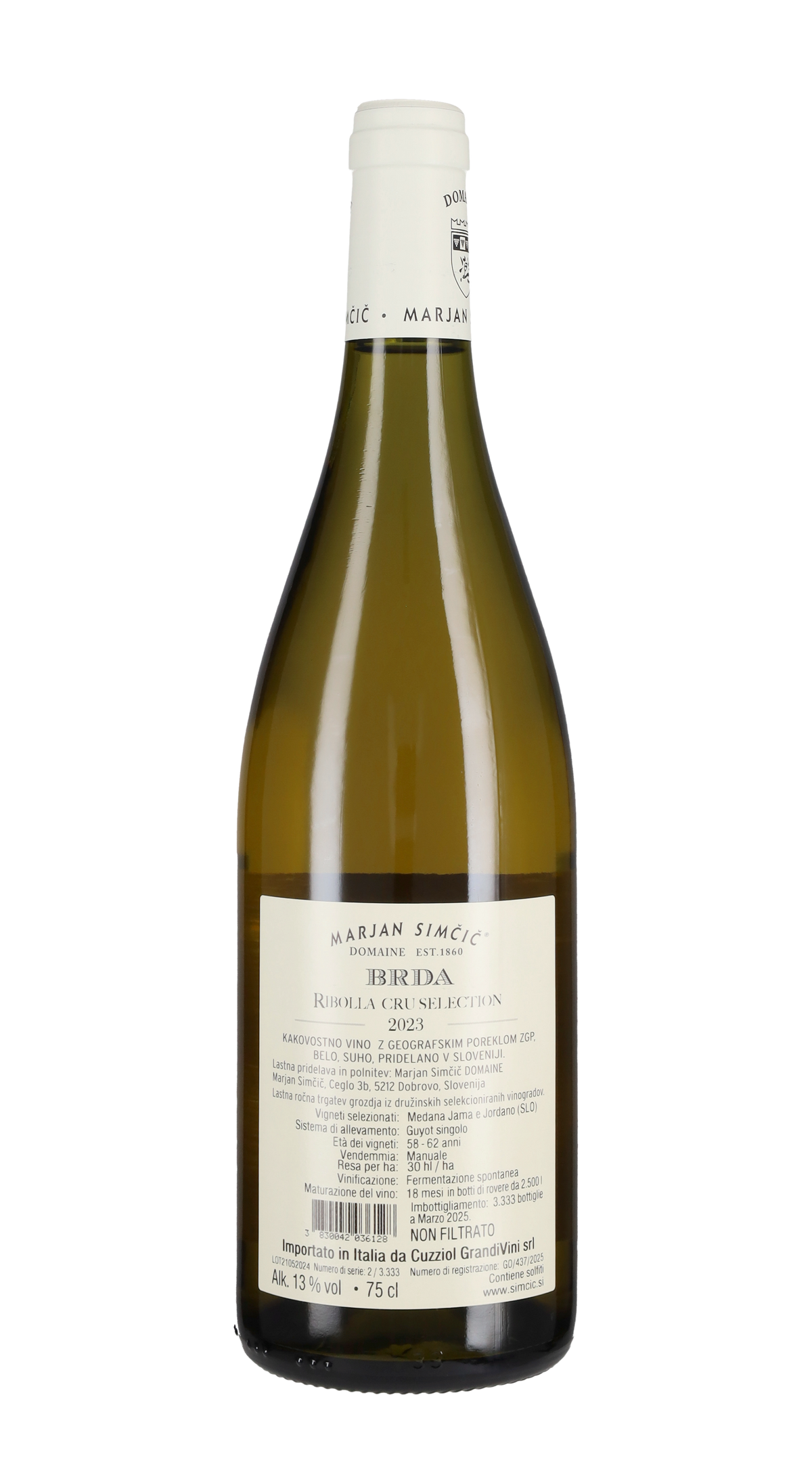 Ribolla Gialla 'Cru Selection' Marjan Simcic 2024