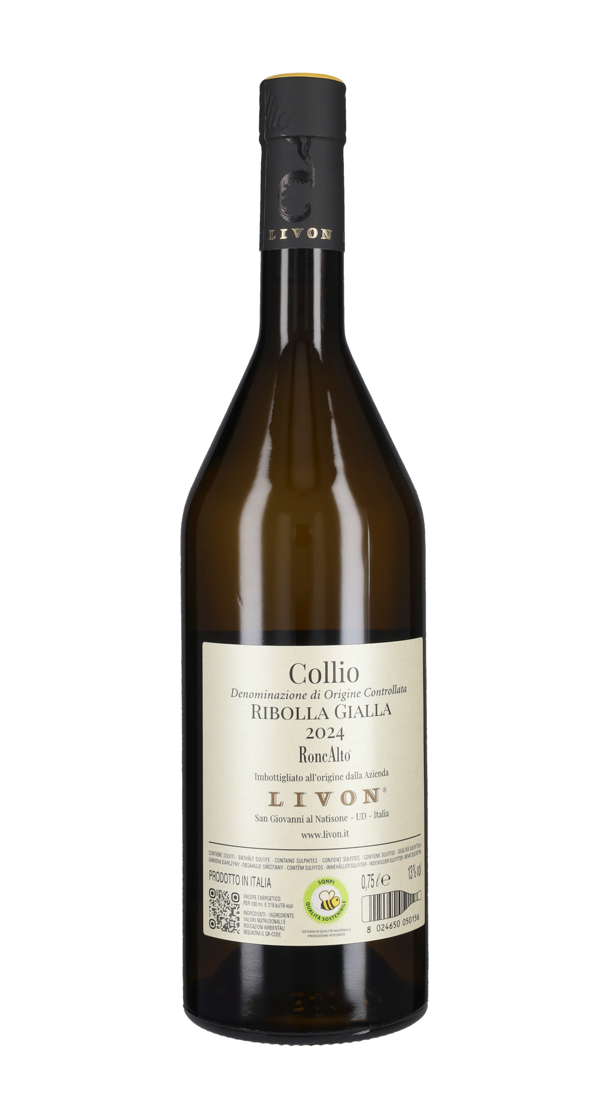 Ribolla Gialla 'RoncAlto' Livon 2024