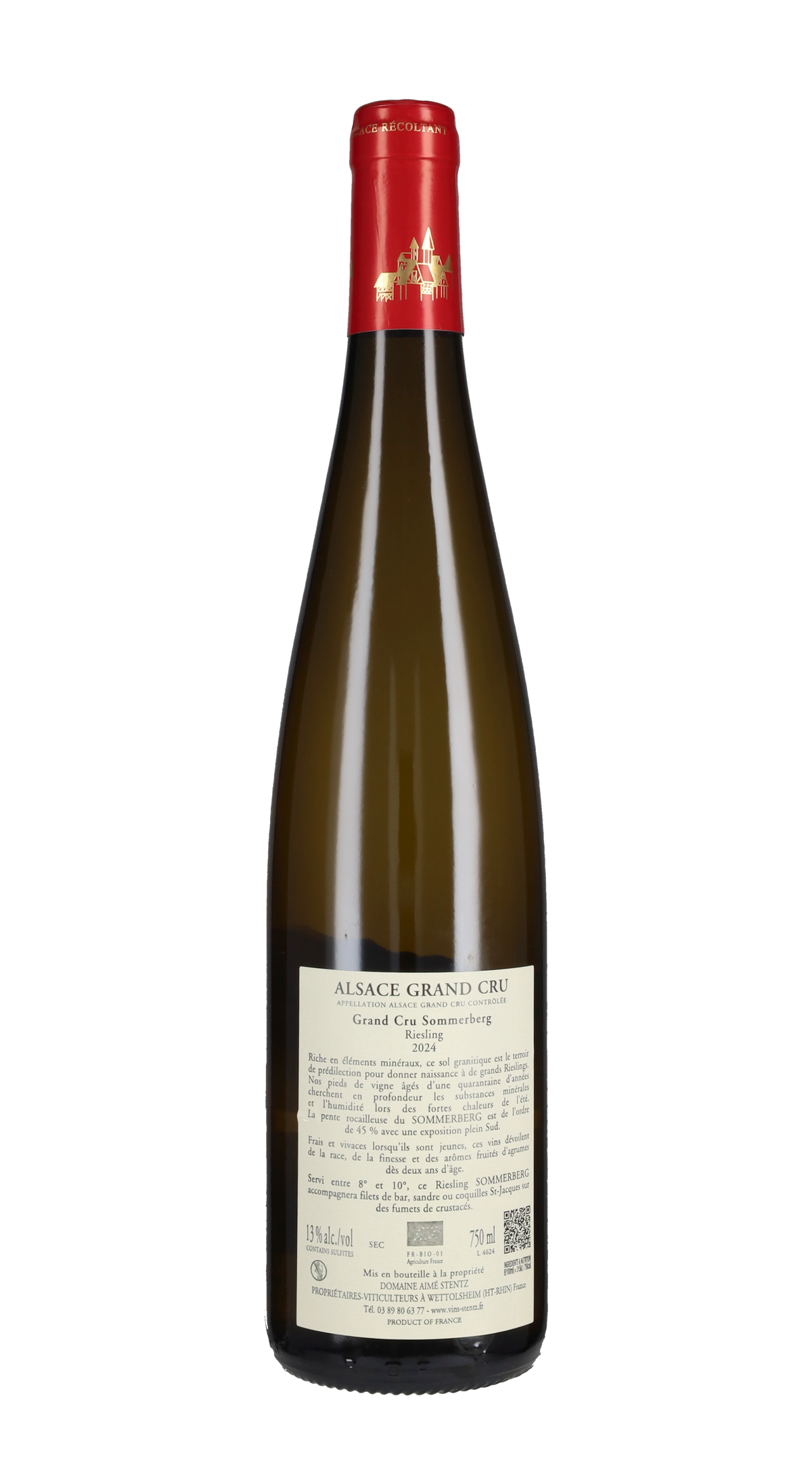 Riesling Grand Cru Sommerberg Aimé Stentz 2024