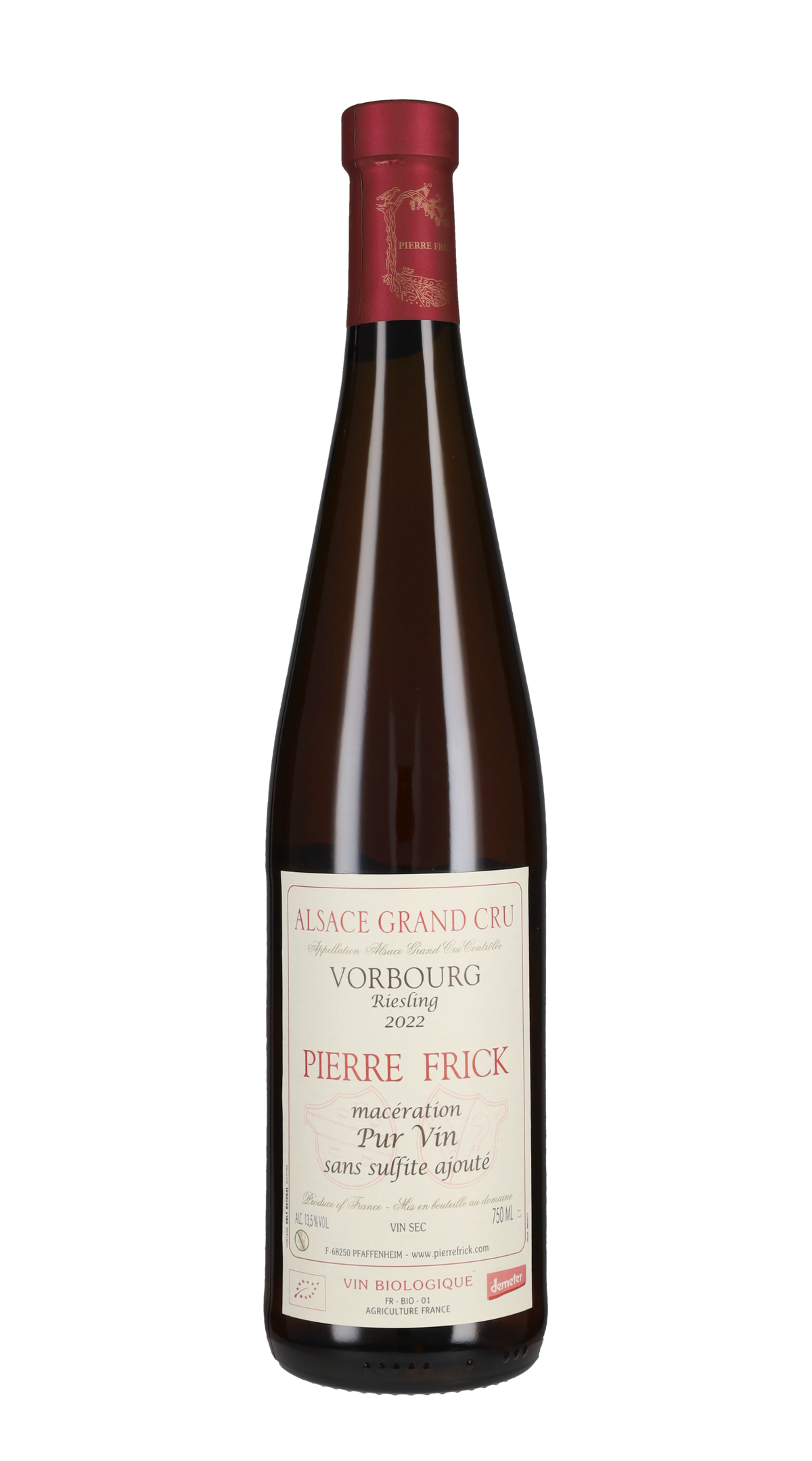 Riesling Grand Cru 'Vorbourg Maceration' Pierre Frick 2022