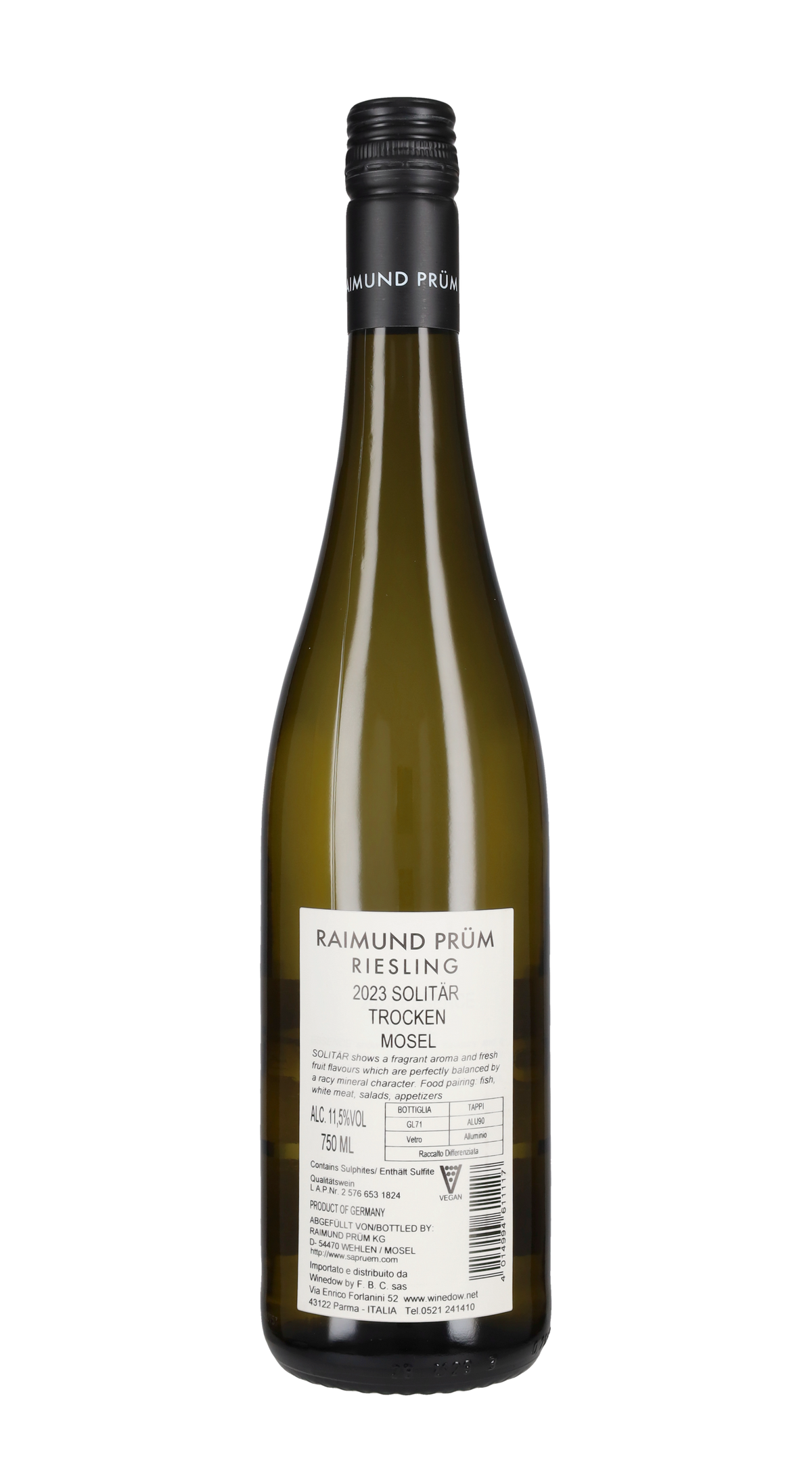 Riesling Mosel Trocken 'Solitar' S.A. Prum 2023