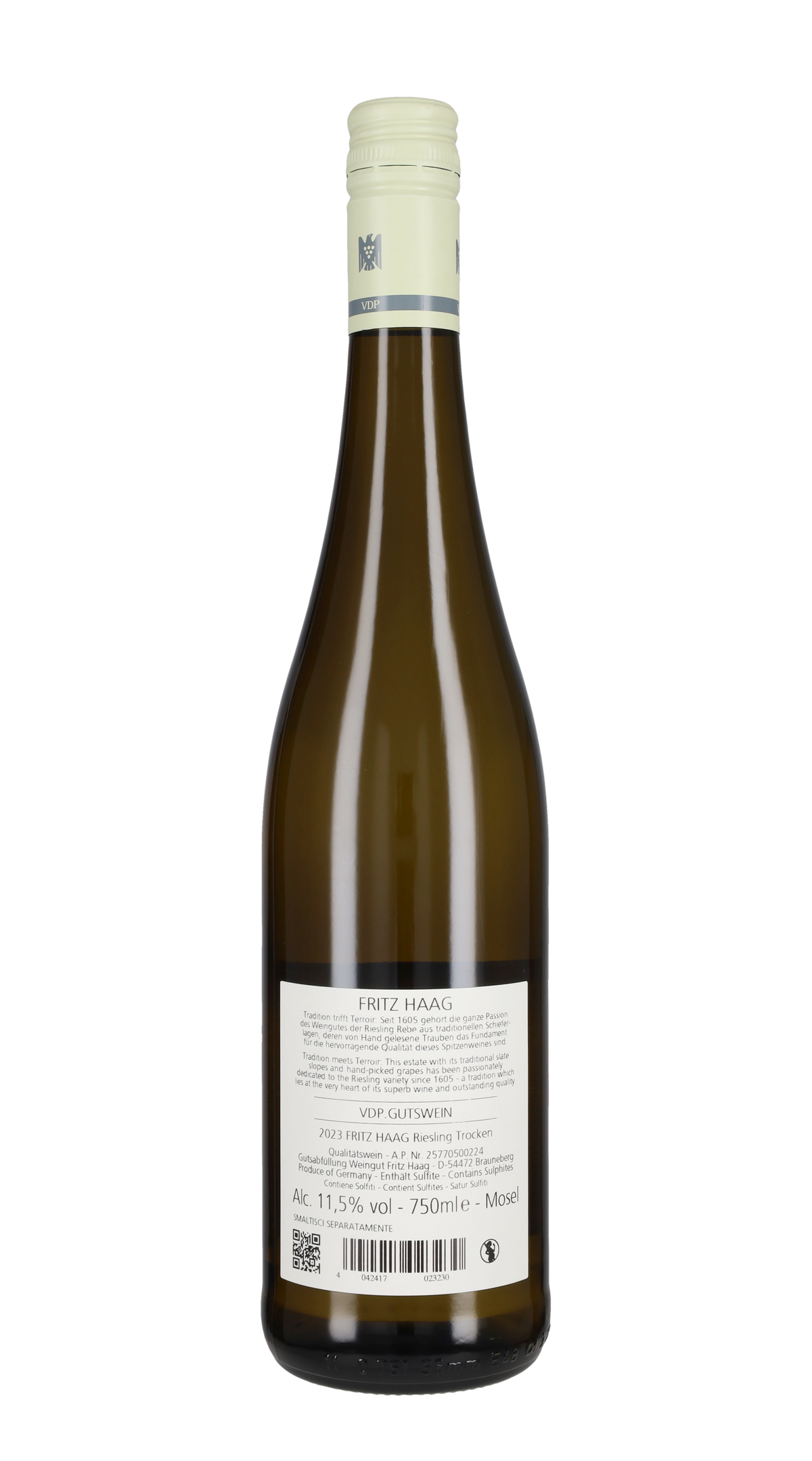 Riesling Mosel Trocken Vdp Fritz Haag 2023