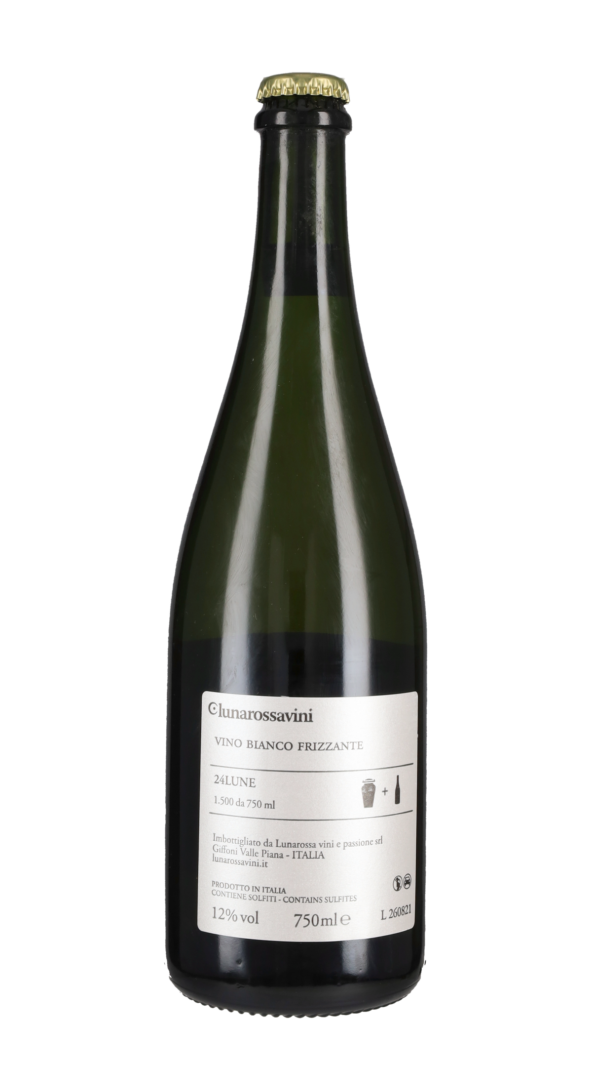 Rifermentato in bottiglia '24 Lune' Lunarossa