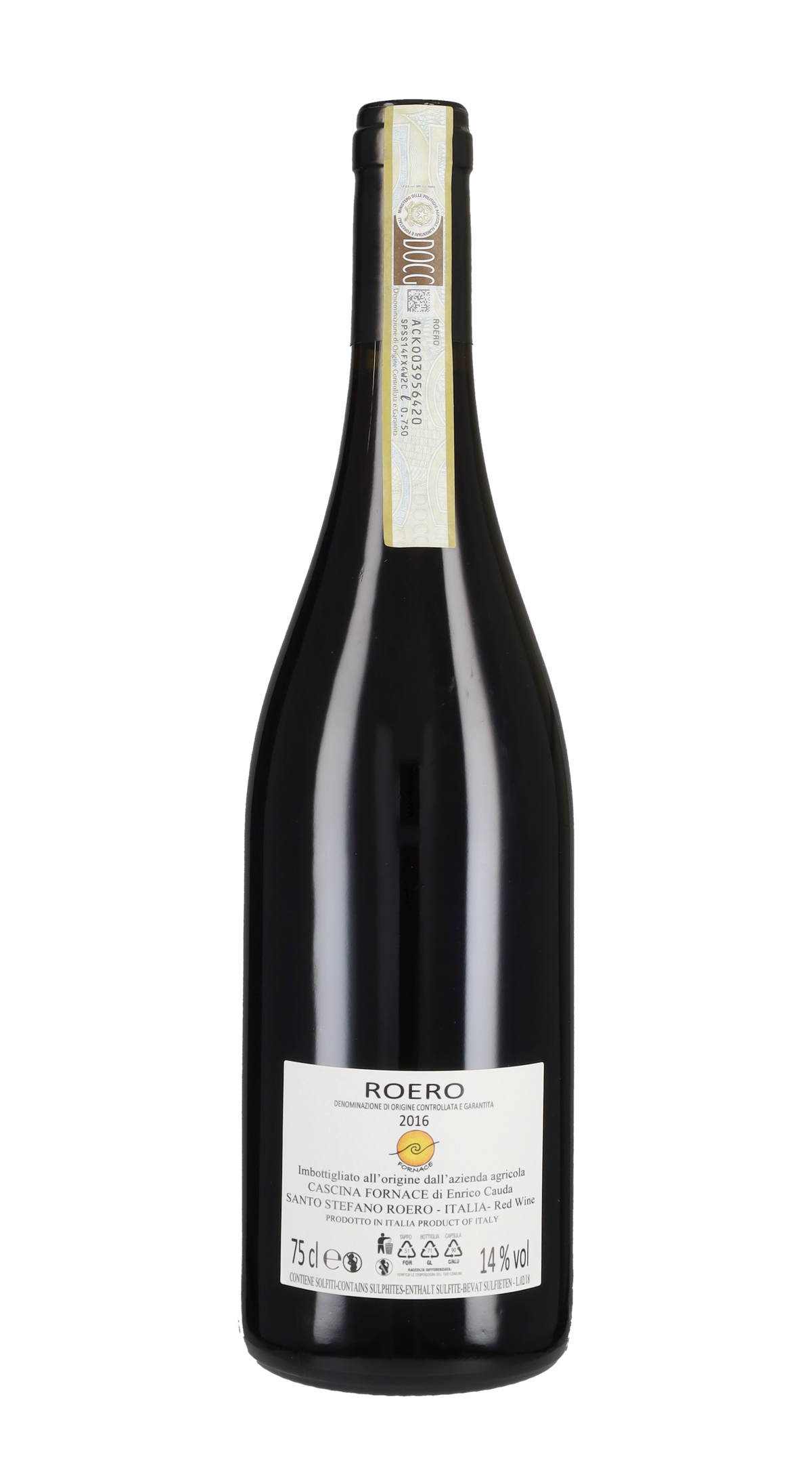 Roero Rosso 'Valdovato' Cascina Fornace 2016