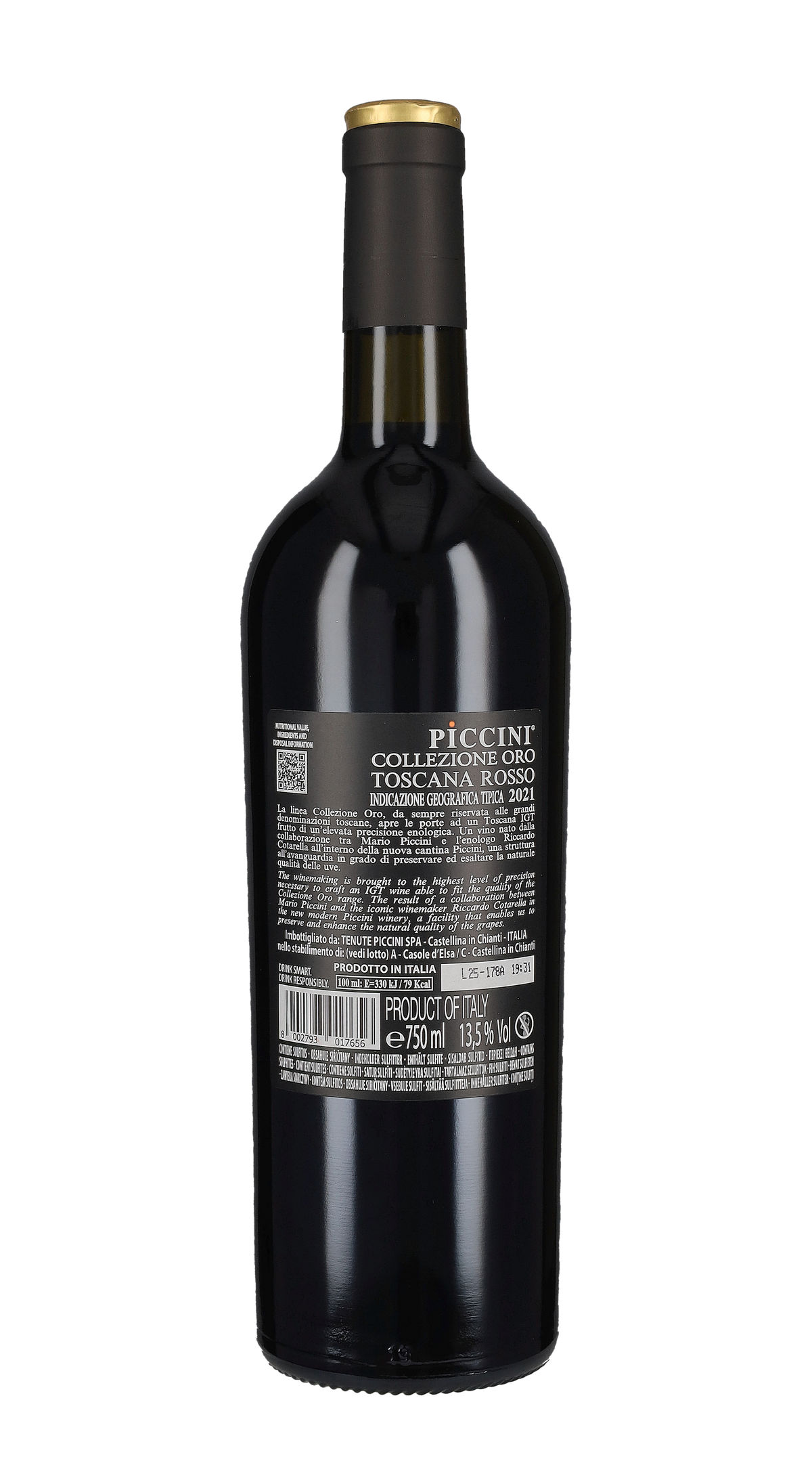 Rouge 'Collezione Oro' Piccini 2022