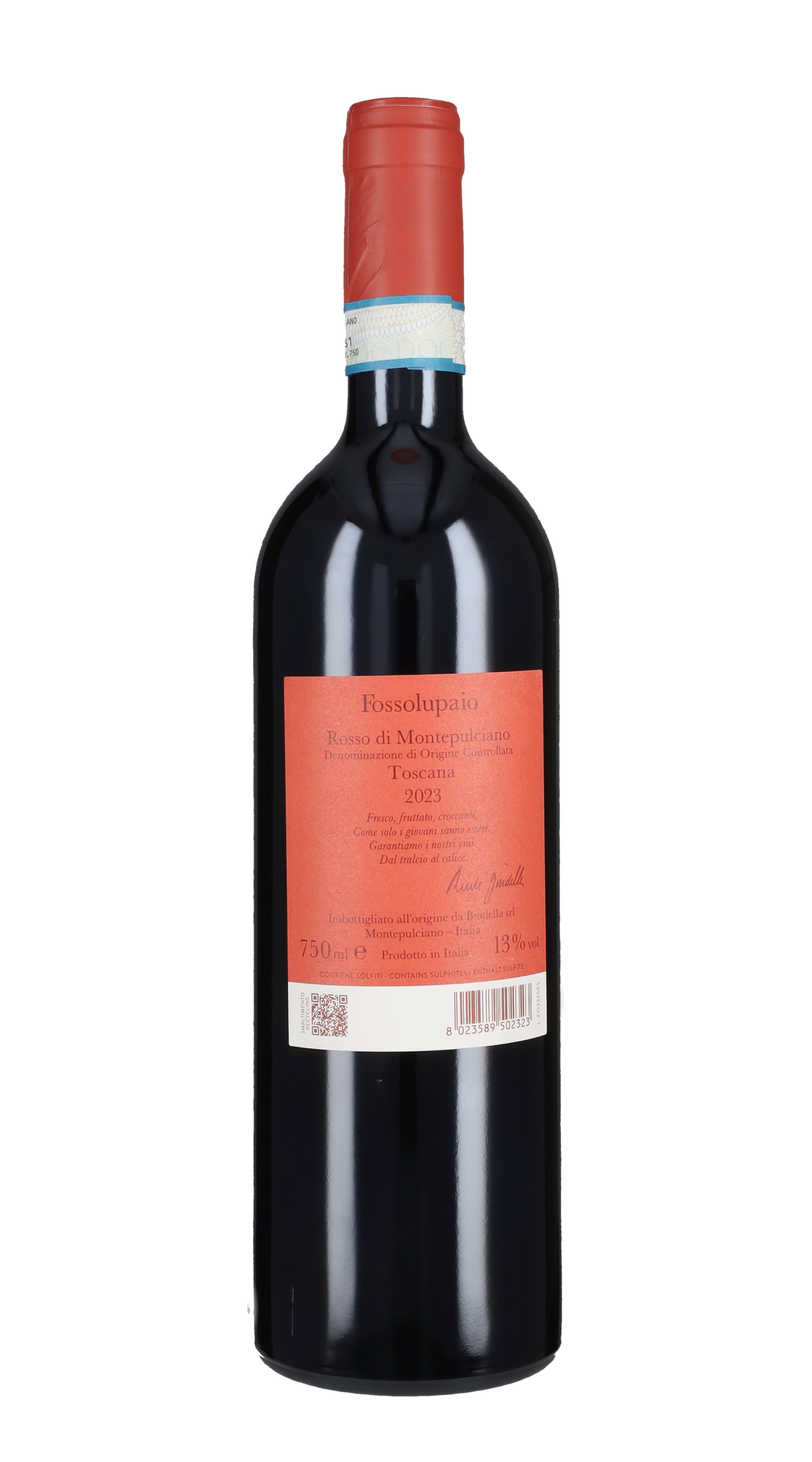 Rosso di Montepulciano 'Fossolupaio' Bindella 2023