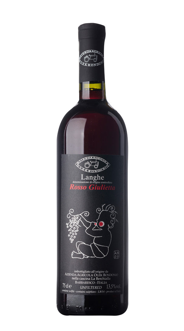 Rosso 'Giulietta' Olek Bondonio - Cascina La Berchialla 2019