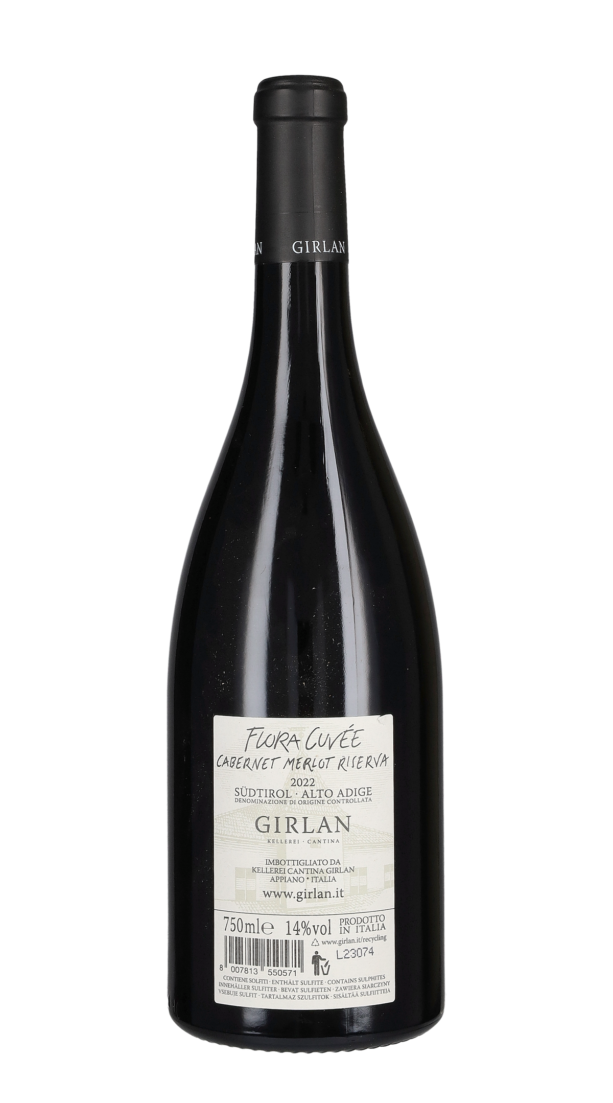 Rosso Riserva 'Cuvée Flora' Girlan 2022