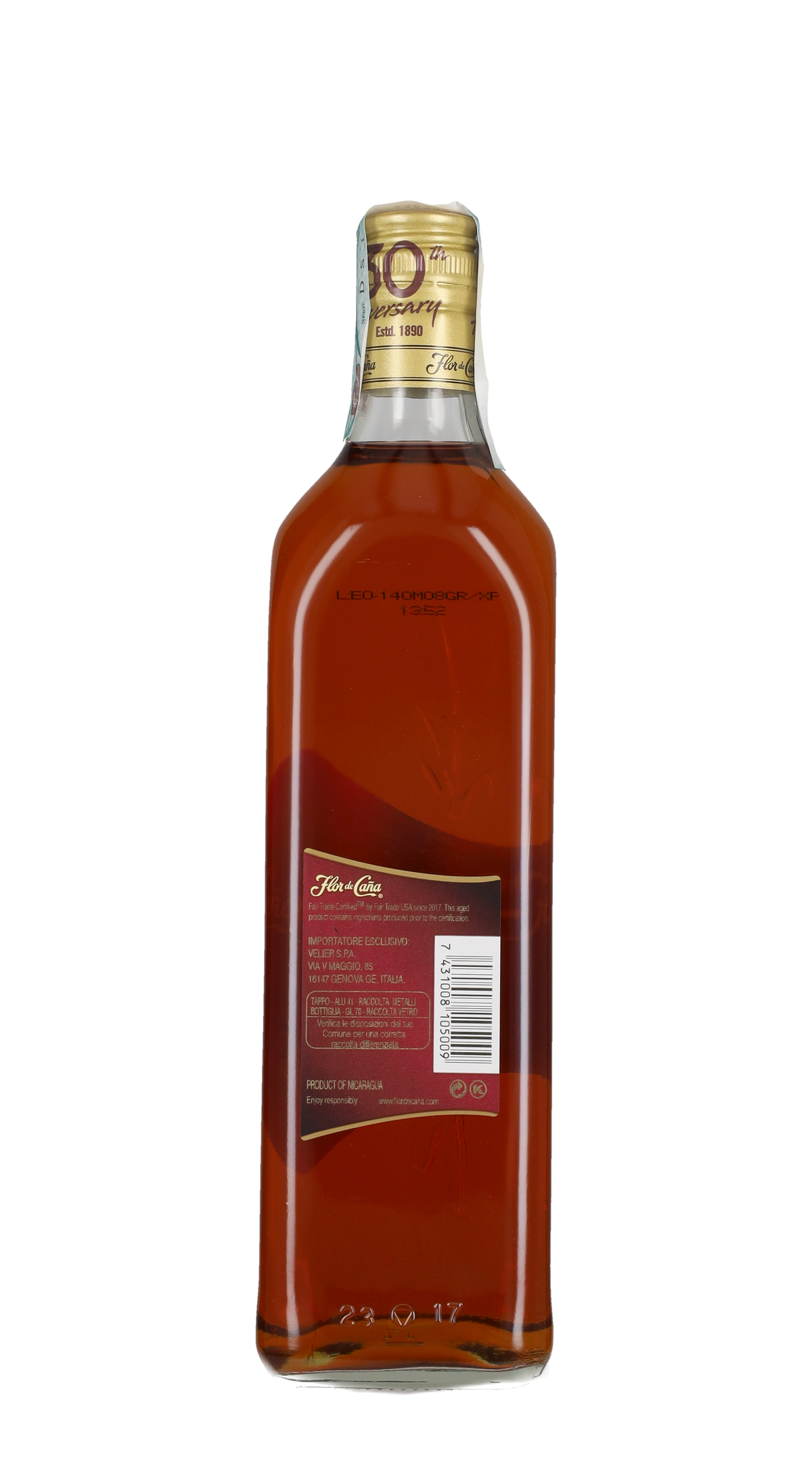 Rum 'Gran Reserva' Flor de Cana 7 Anni