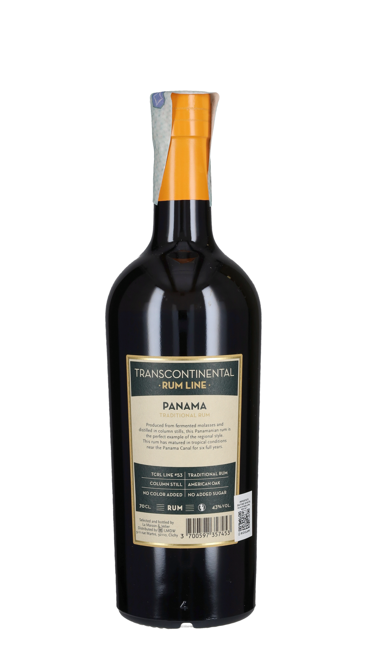 Rum 'Panama' 6 yo Transcontinental Rum Line 2015
